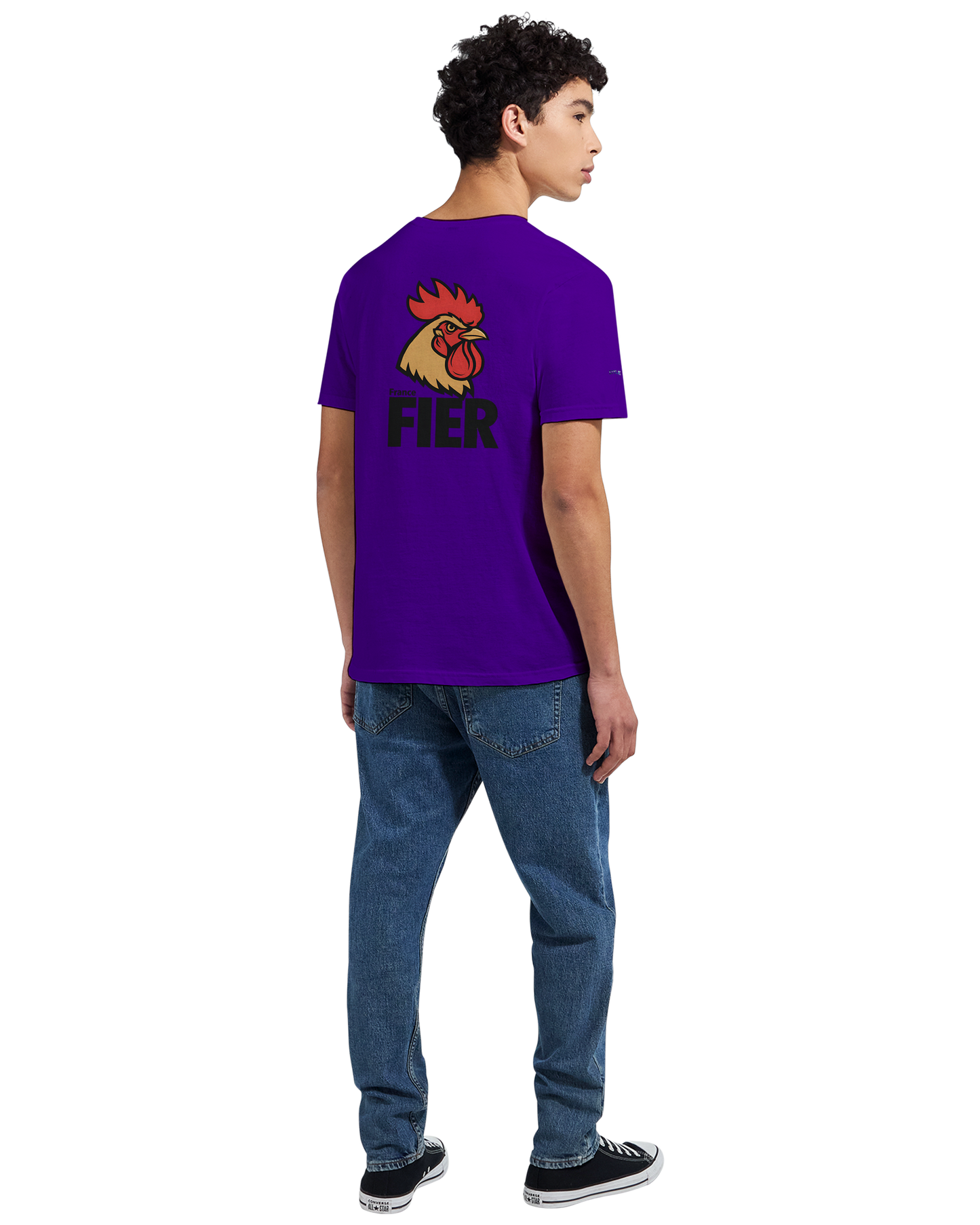 T-Shirt Herren Frankreich stolz klassischer Rundhalsausschnitt | Gildan® 64000