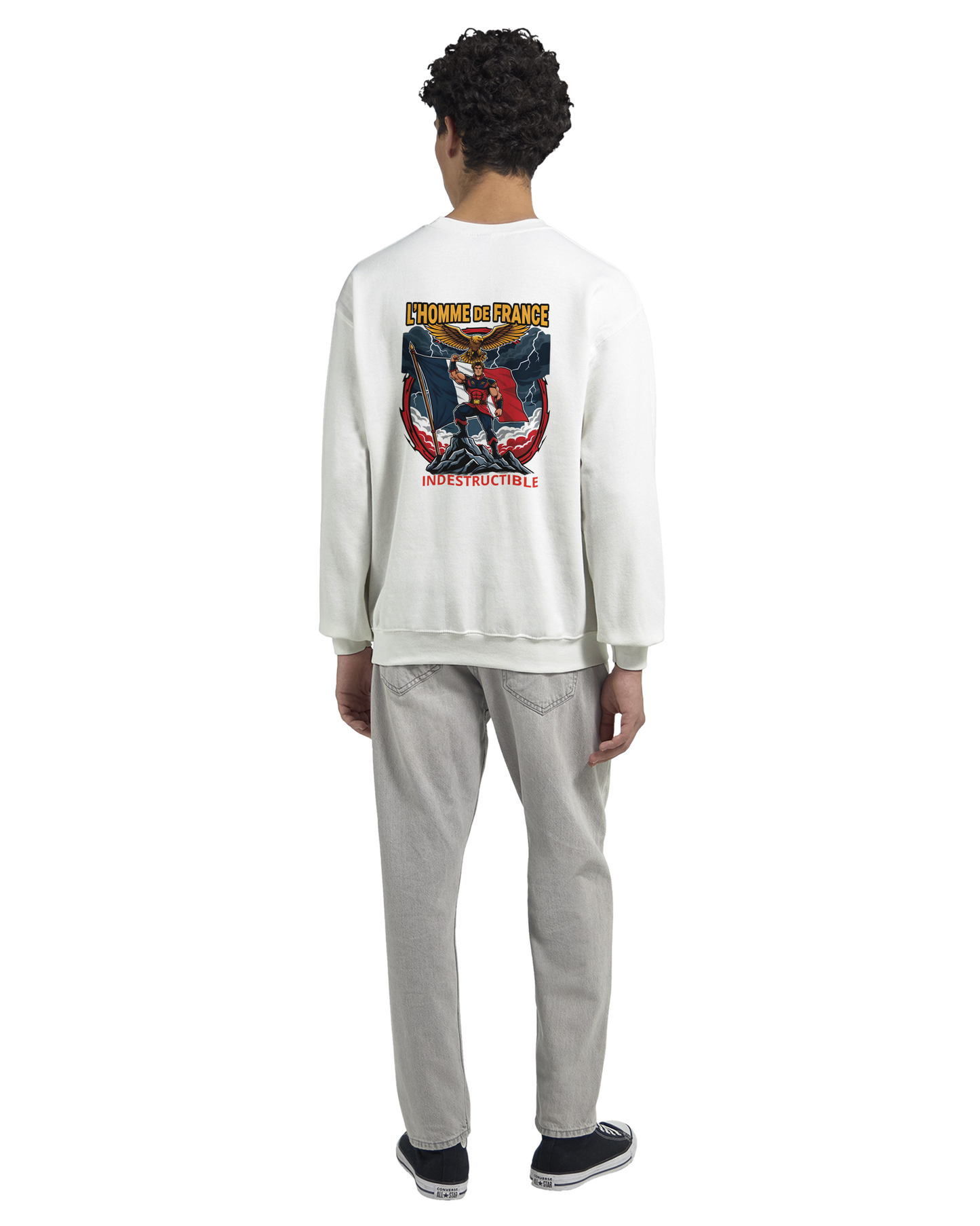 Men's French Classic Crewneck Sweatshirt | Gildan® 18000