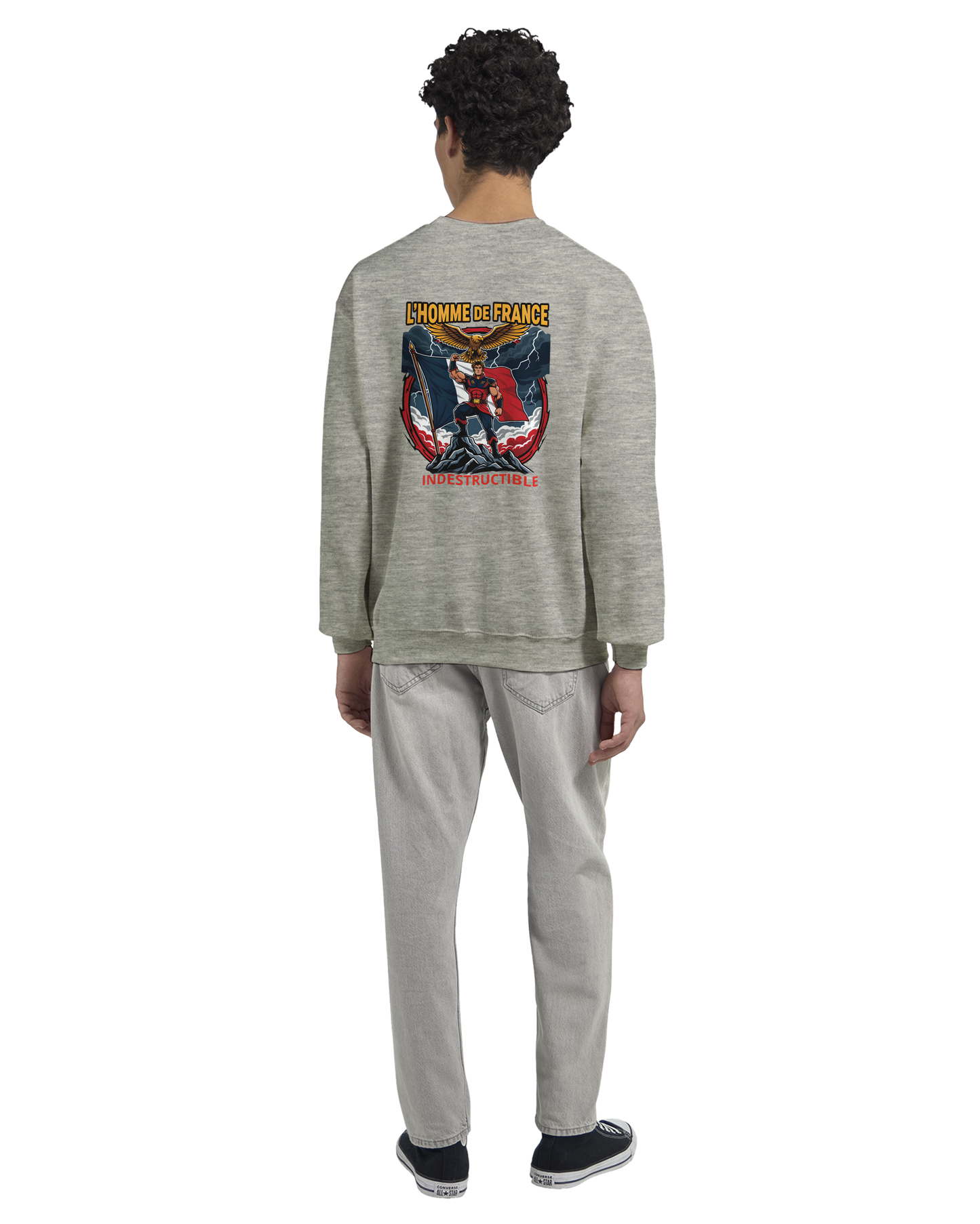 Men's French Classic Crewneck Sweatshirt | Gildan® 18000