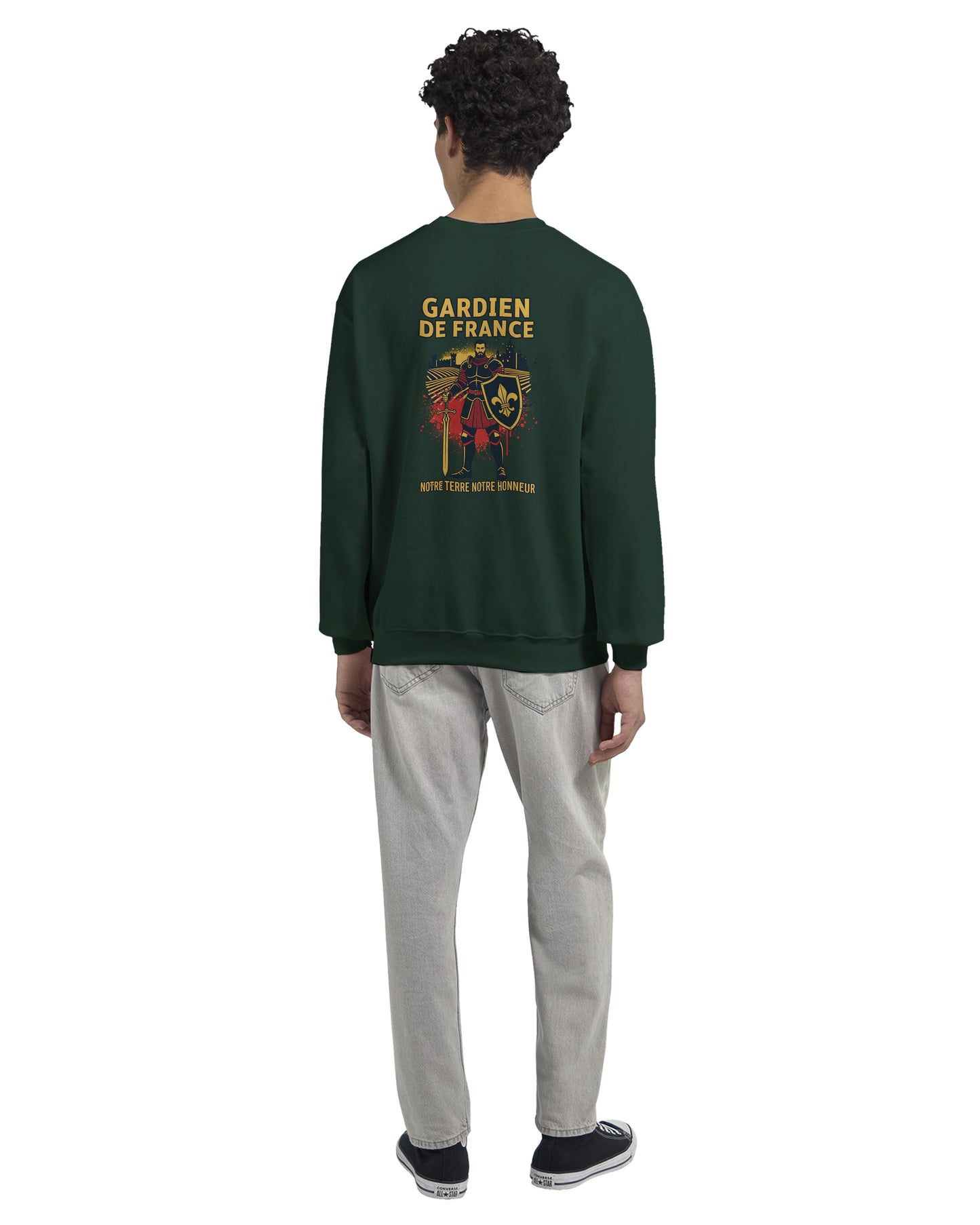 Men's France Goalkeeper Classic Crewneck Sweatshirt | Gildan® 18000