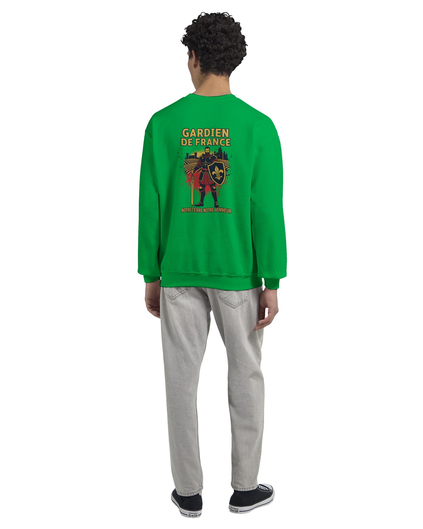 Men's France Goalkeeper Classic Crewneck Sweatshirt | Gildan® 18000