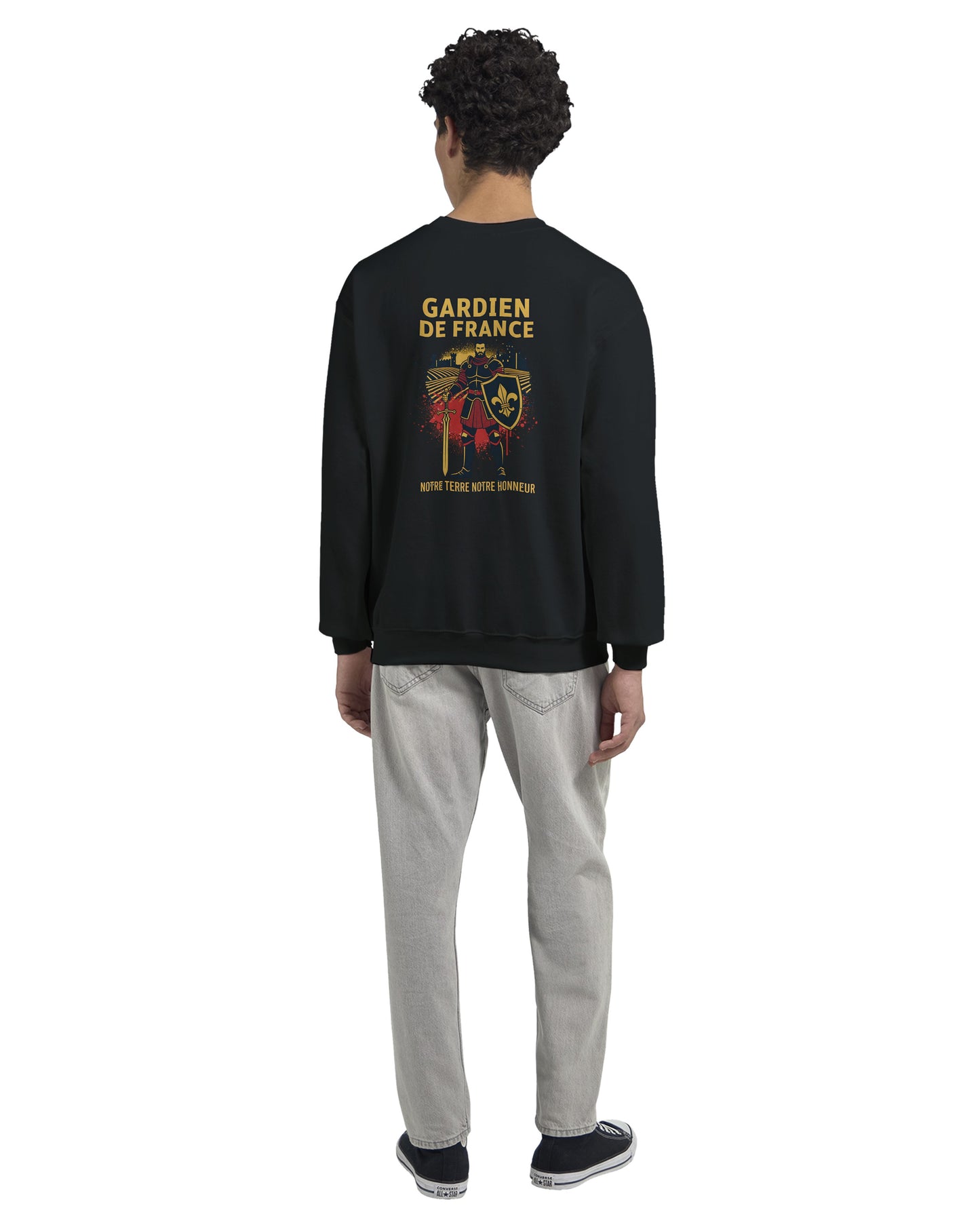 Men's France Goalkeeper Classic Crewneck Sweatshirt | Gildan® 18000