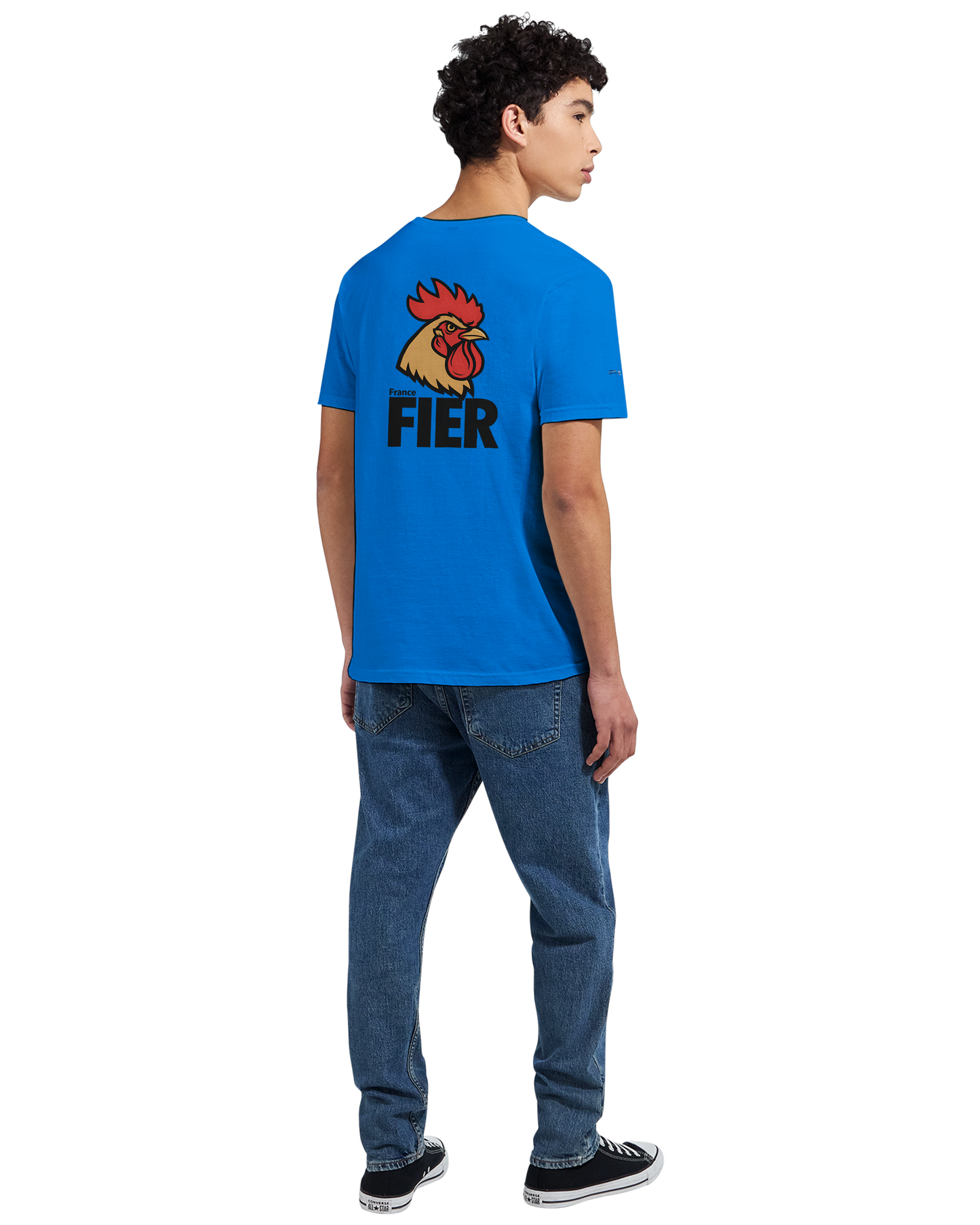 T-Shirt Herren Frankreich stolz klassischer Rundhalsausschnitt | Gildan® 64000