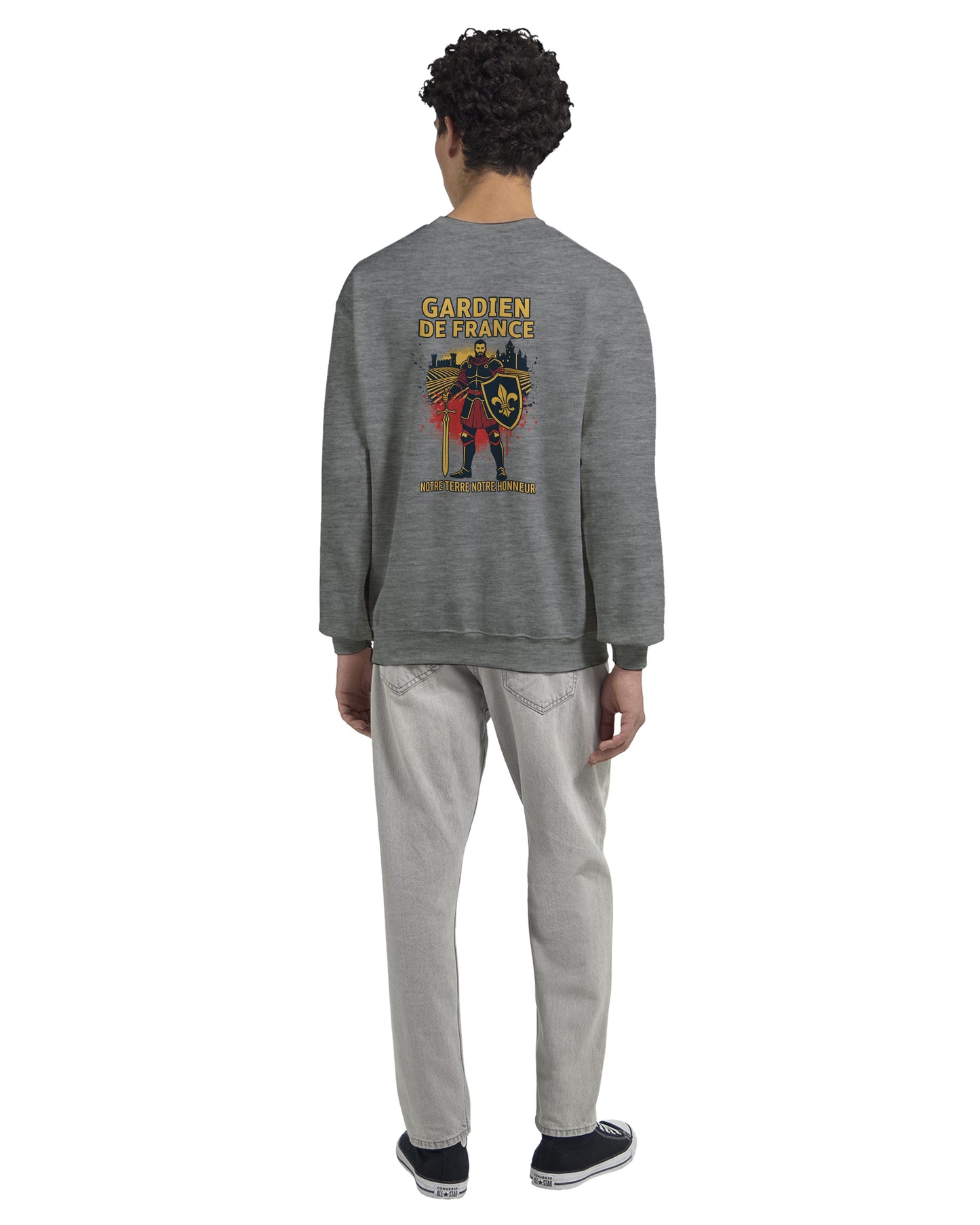 Men's France Goalkeeper Classic Crewneck Sweatshirt | Gildan® 18000