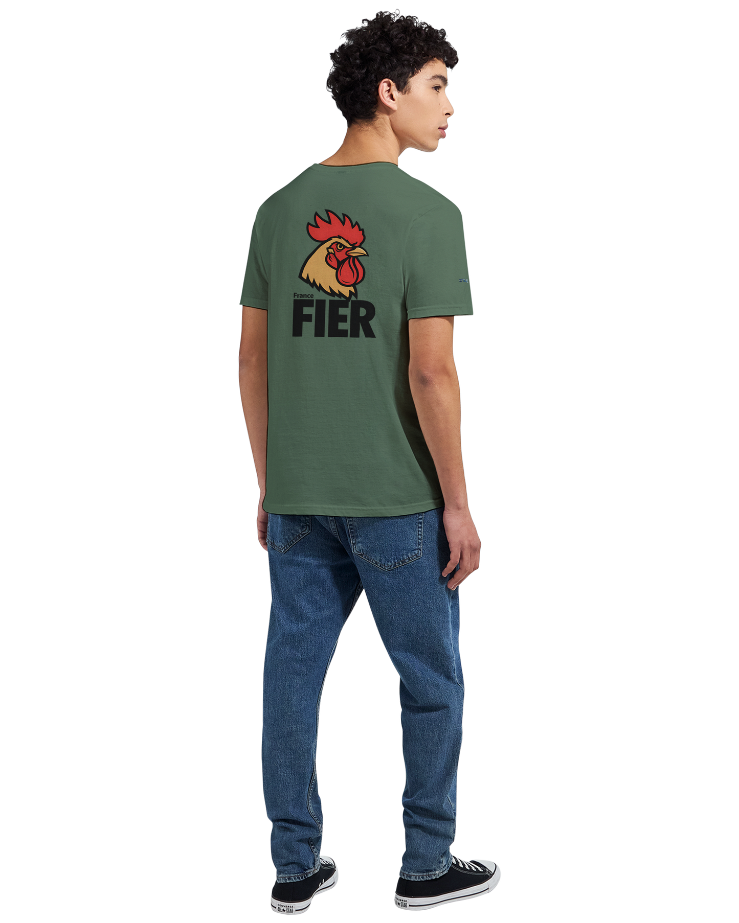 T-Shirt Herren Frankreich stolz klassischer Rundhalsausschnitt | Gildan® 64000