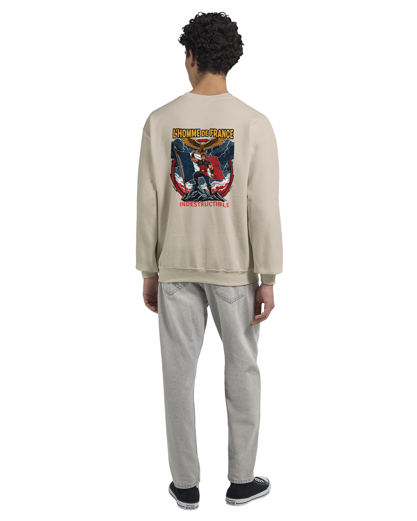 Men's French Classic Crewneck Sweatshirt | Gildan® 18000