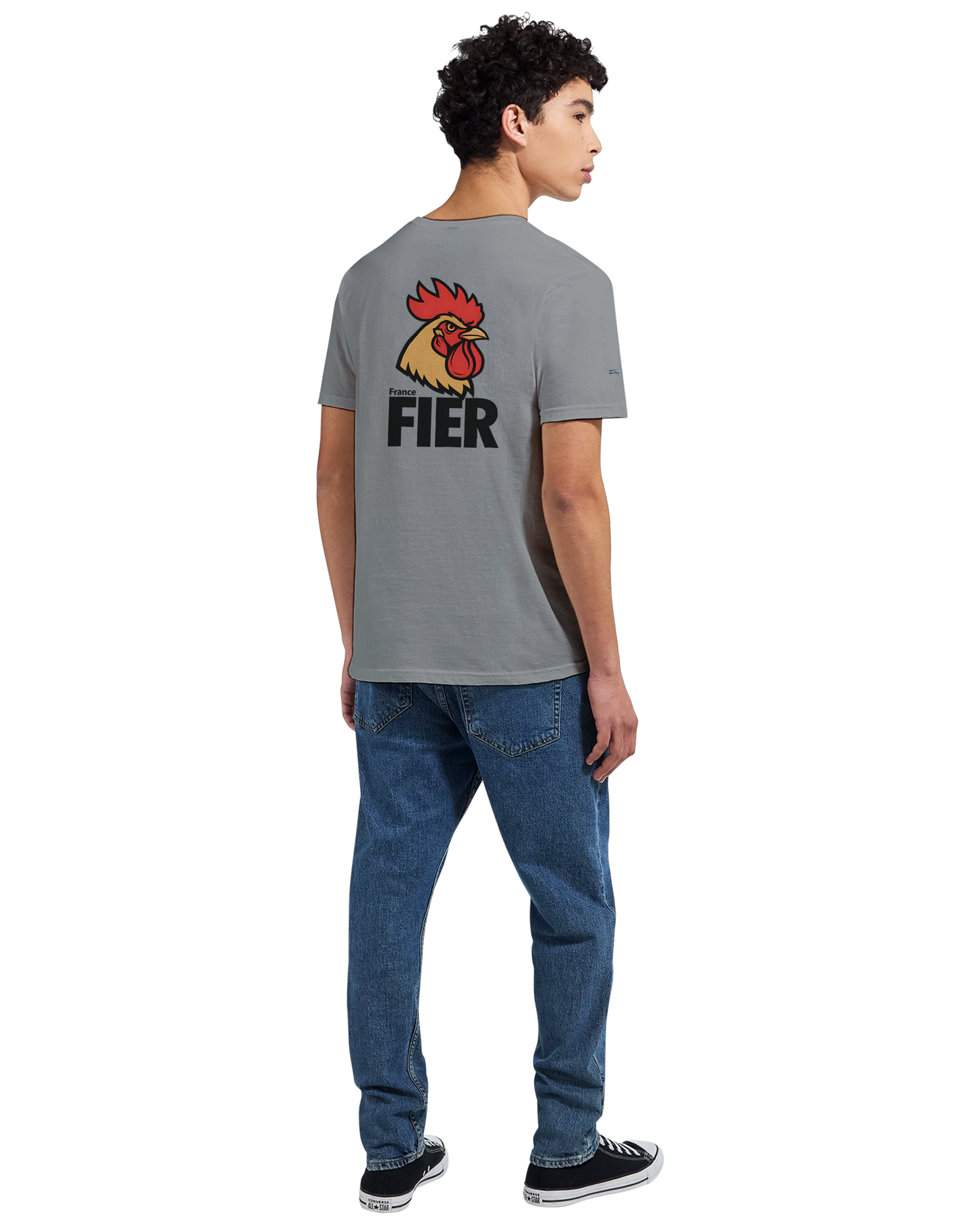 T-Shirt Herren Frankreich stolz klassischer Rundhalsausschnitt | Gildan® 64000