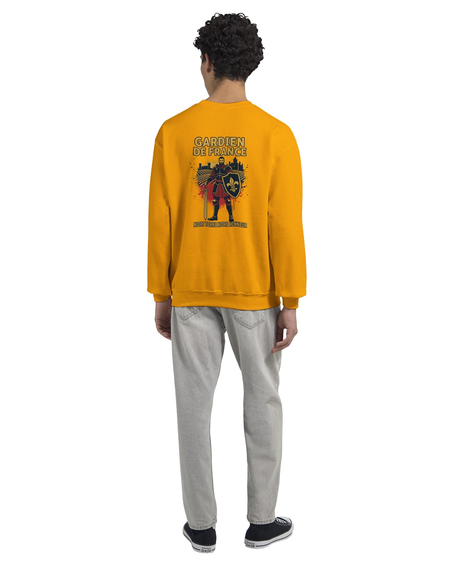 Men's France Goalkeeper Classic Crewneck Sweatshirt | Gildan® 18000
