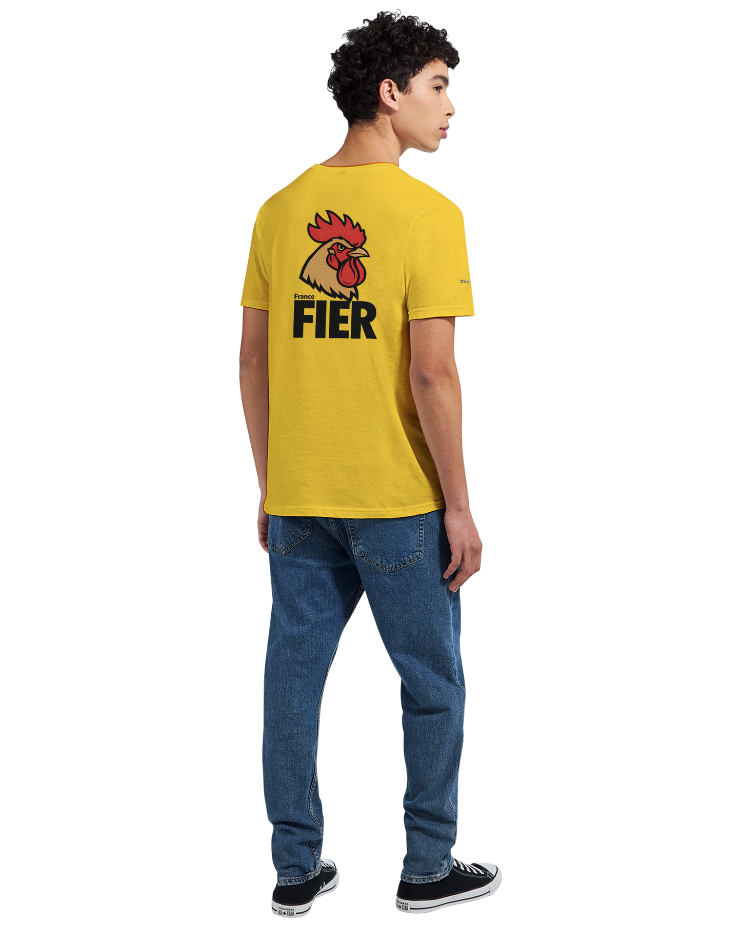T-Shirt Herren Frankreich stolz klassischer Rundhalsausschnitt | Gildan® 64000