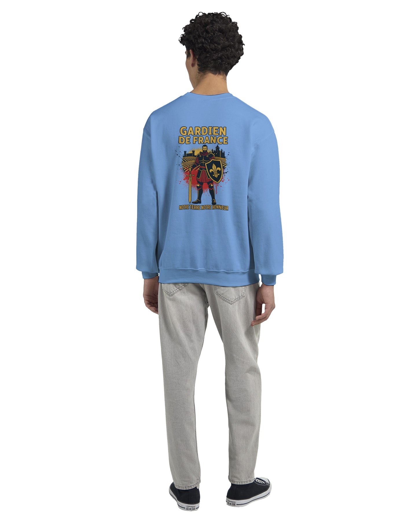Men's France Goalkeeper Classic Crewneck Sweatshirt | Gildan® 18000