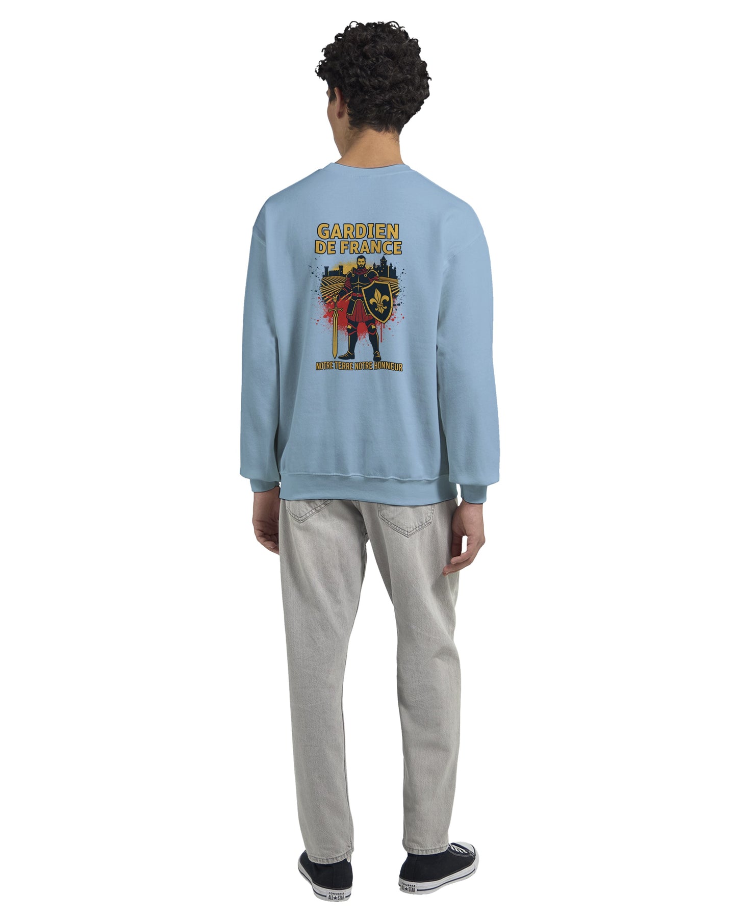 Men's France Goalkeeper Classic Crewneck Sweatshirt | Gildan® 18000