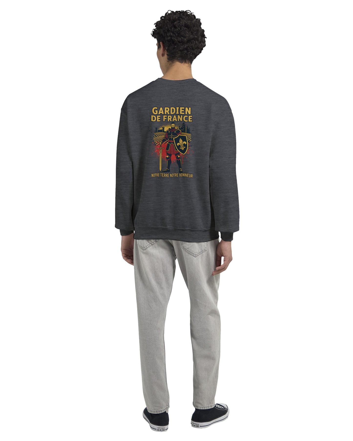 Men's France Goalkeeper Classic Crewneck Sweatshirt | Gildan® 18000