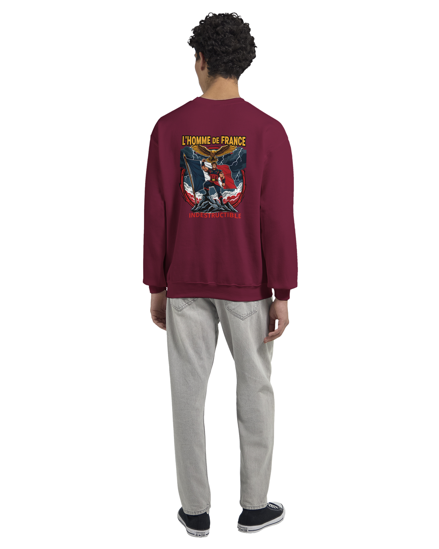 Men's French Classic Crewneck Sweatshirt | Gildan® 18000