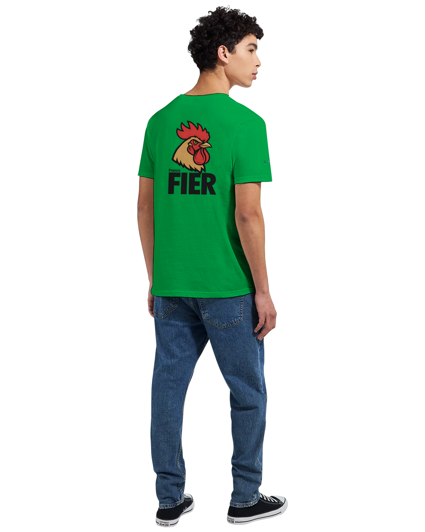 T-Shirt Herren Frankreich stolz klassischer Rundhalsausschnitt | Gildan® 64000
