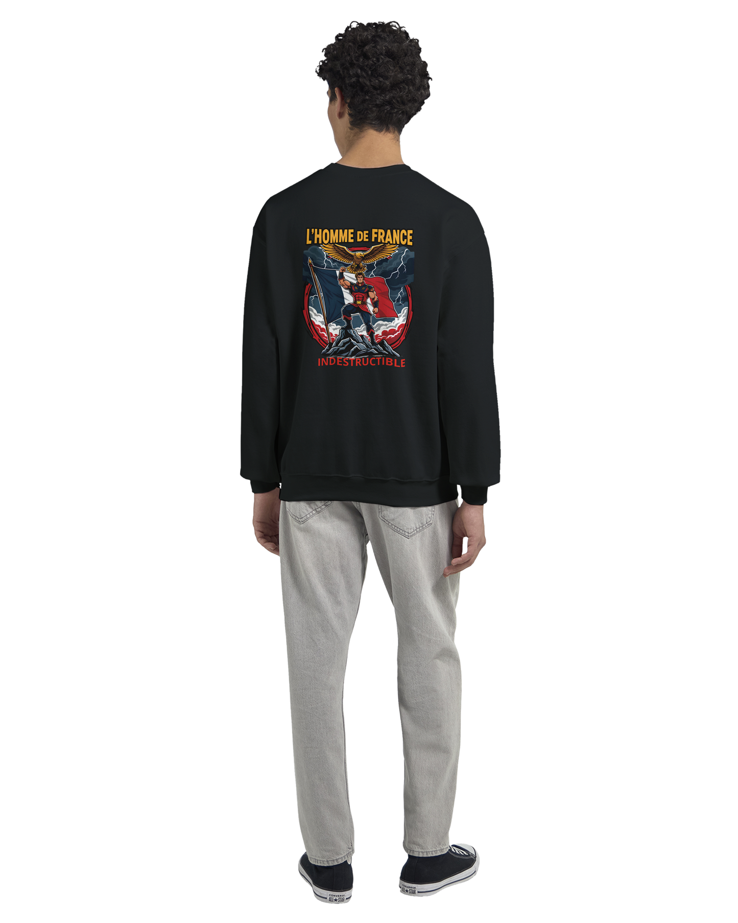 Men's French Classic Crewneck Sweatshirt | Gildan® 18000