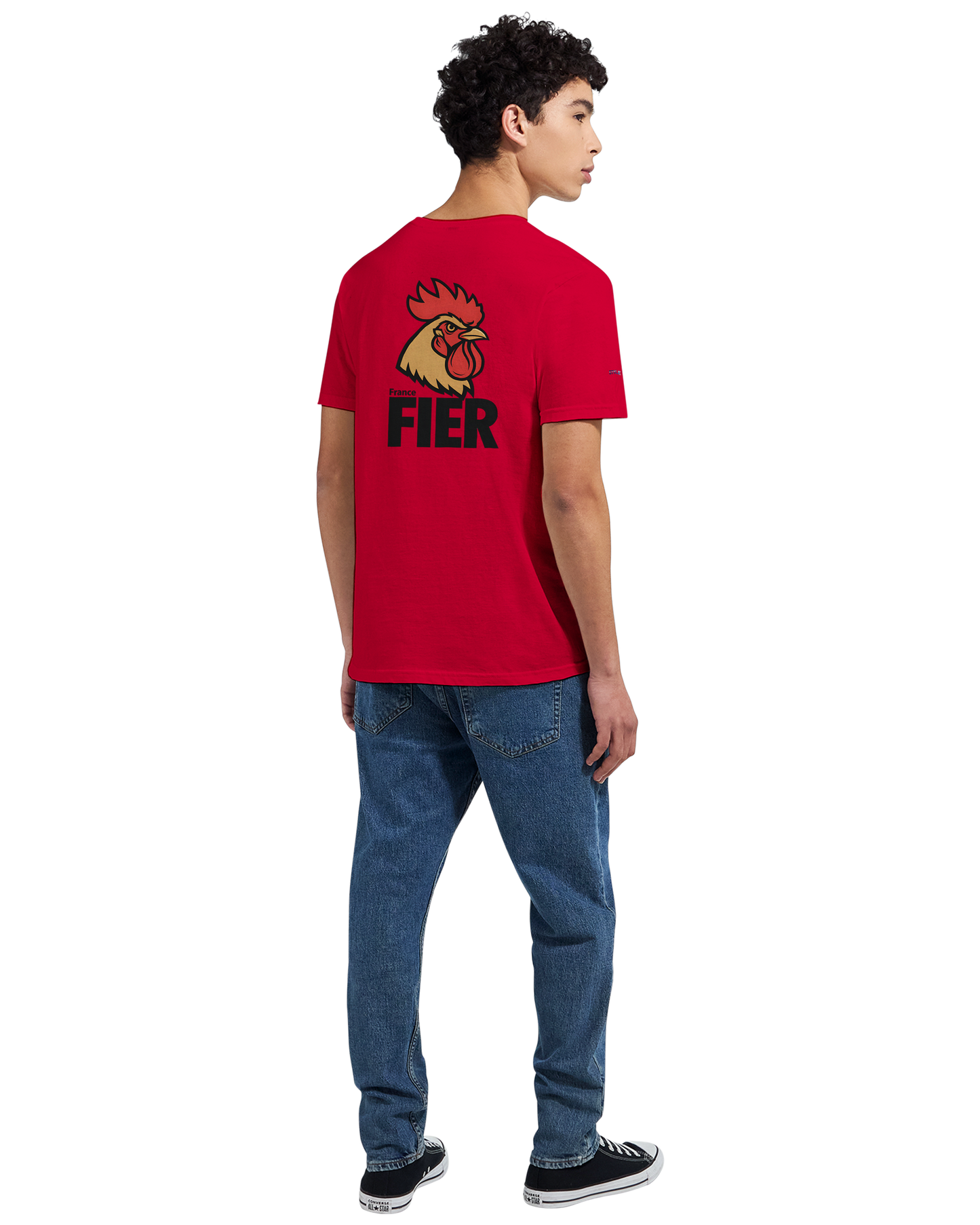 T-Shirt Herren Frankreich stolz klassischer Rundhalsausschnitt | Gildan® 64000