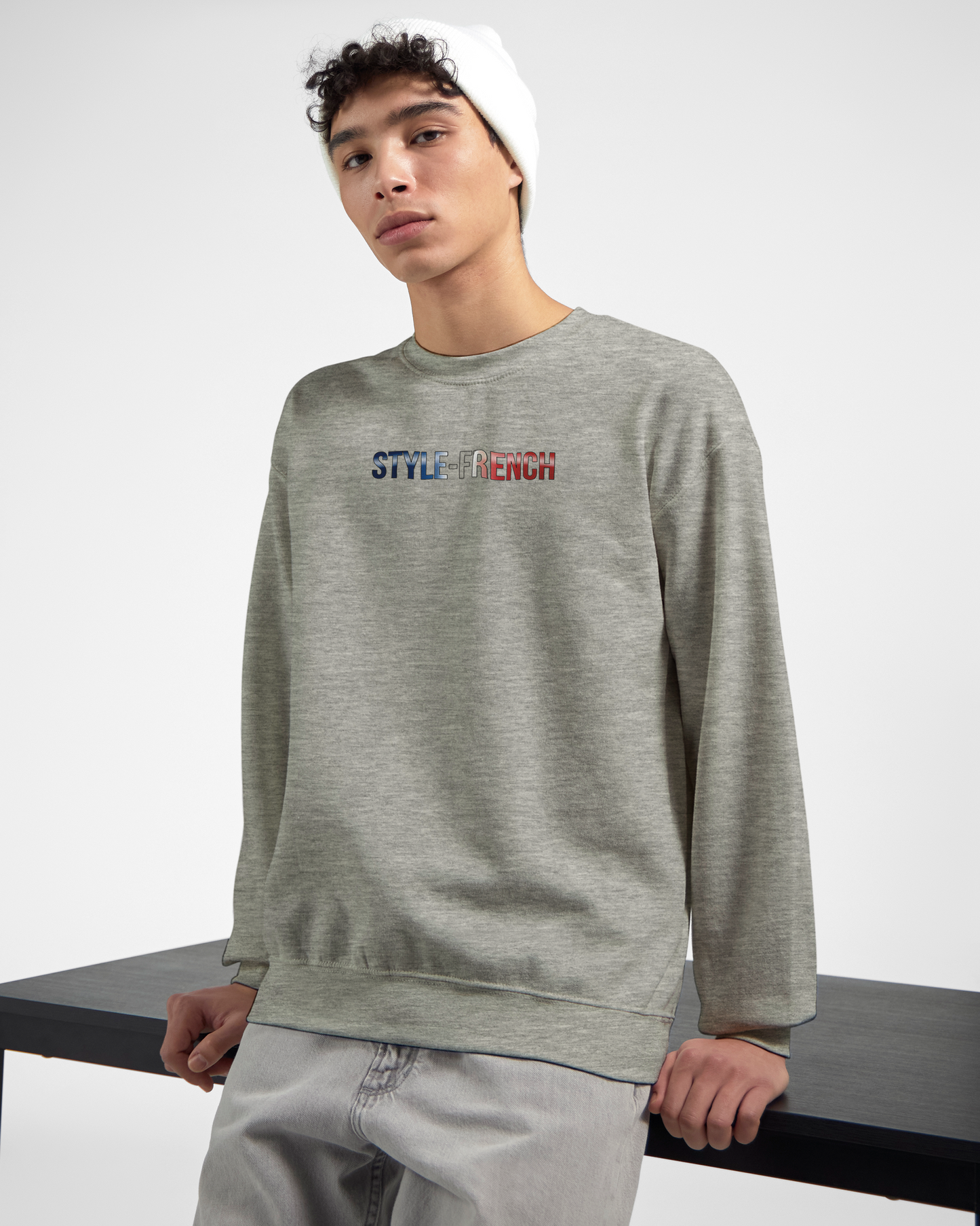 Men's French Classic Crewneck Sweatshirt | Gildan® 18000