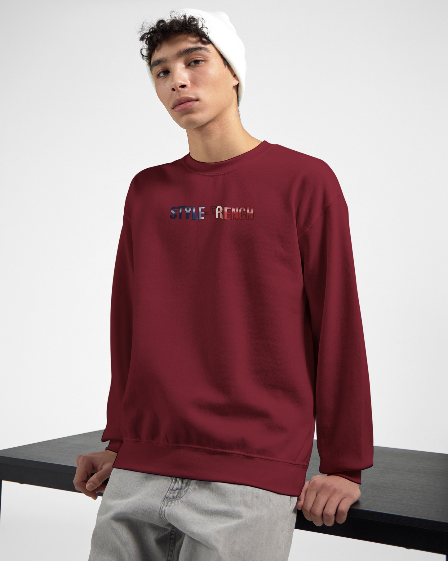 Men's French Classic Crewneck Sweatshirt | Gildan® 18000