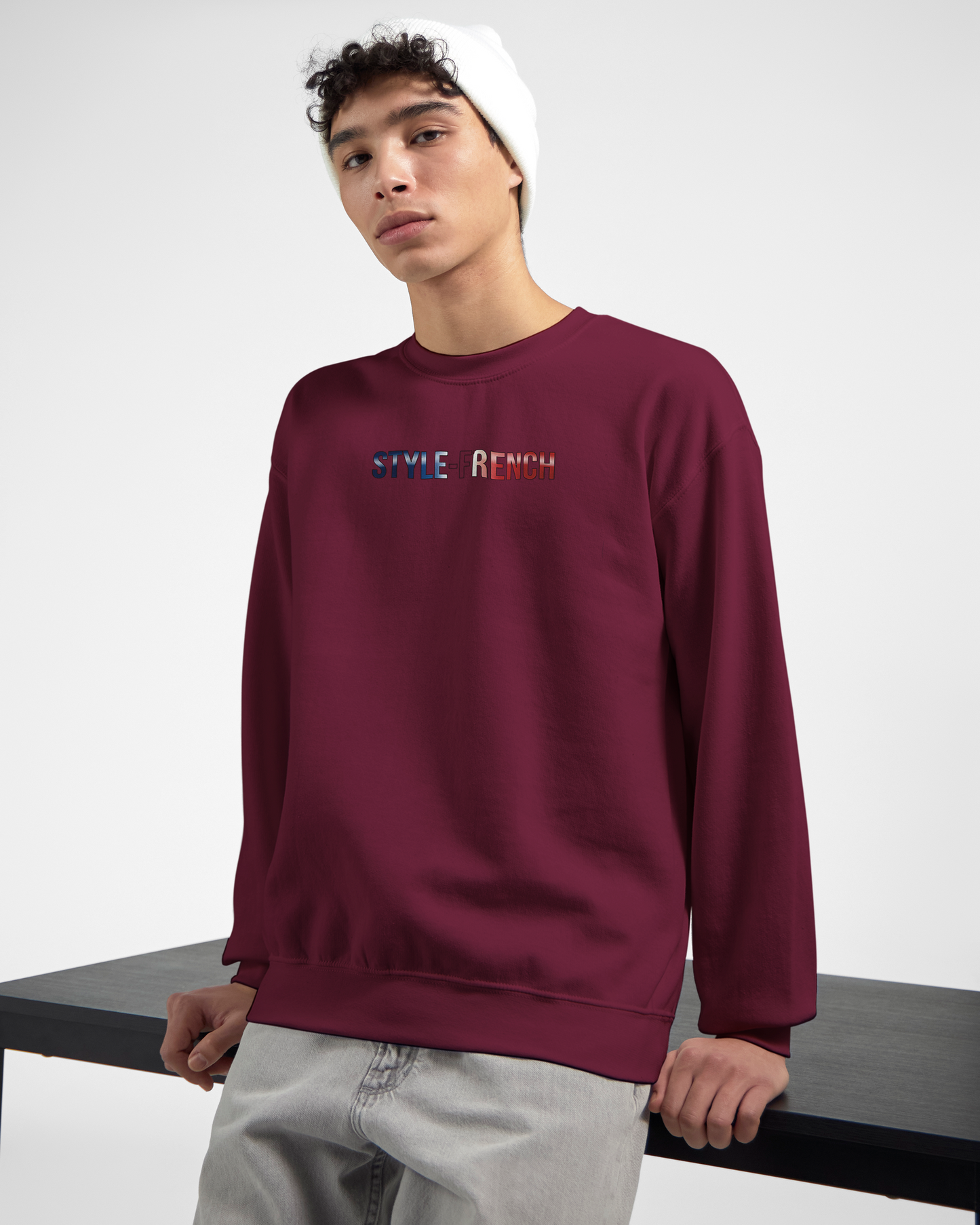 Men's French Classic Crewneck Sweatshirt | Gildan® 18000