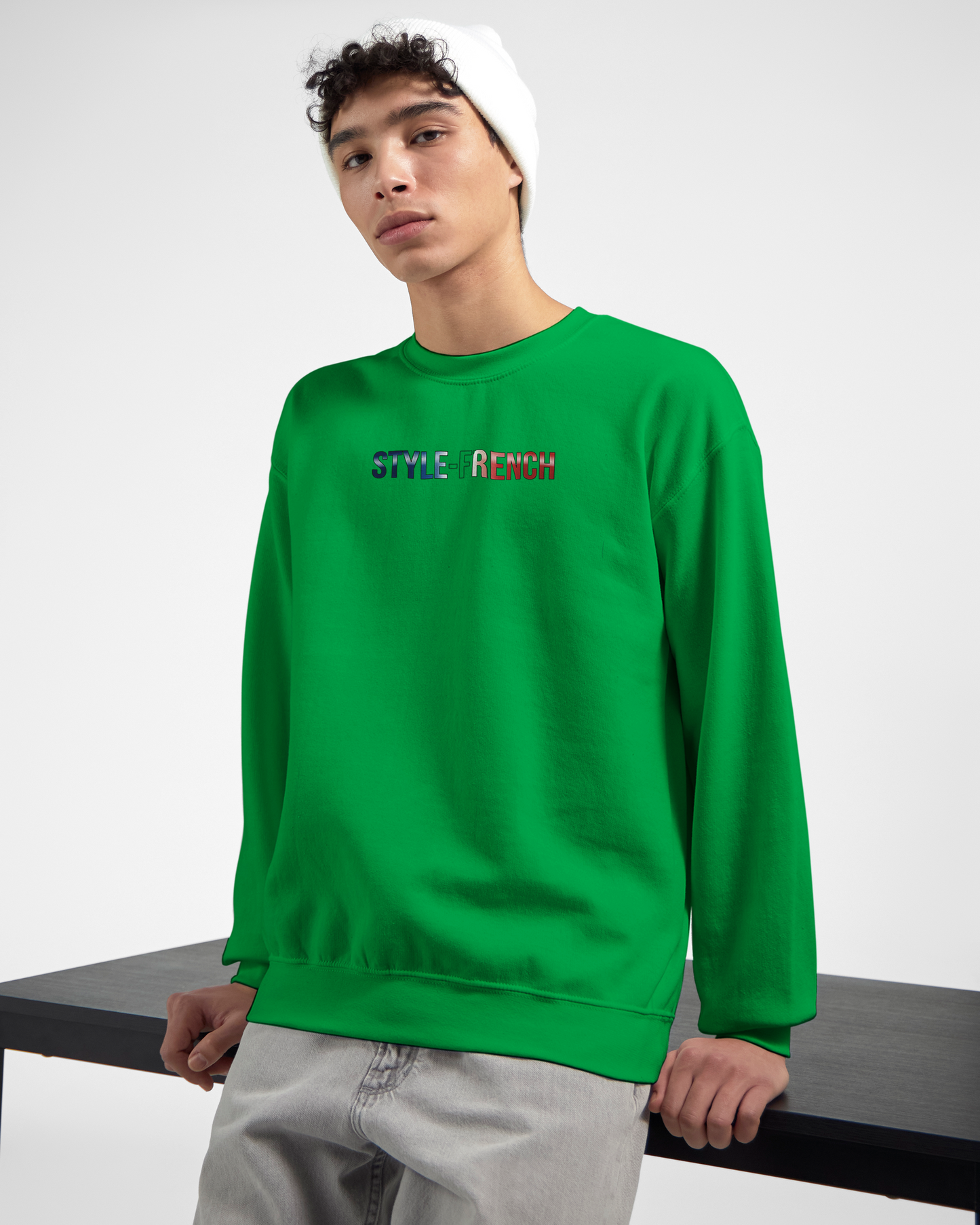 Men's French Classic Crewneck Sweatshirt | Gildan® 18000
