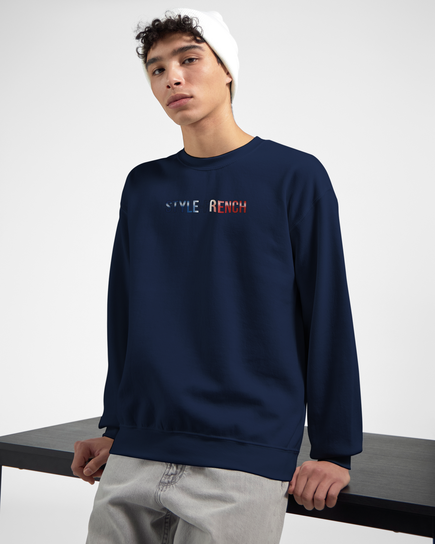 Men's French Classic Crewneck Sweatshirt | Gildan® 18000
