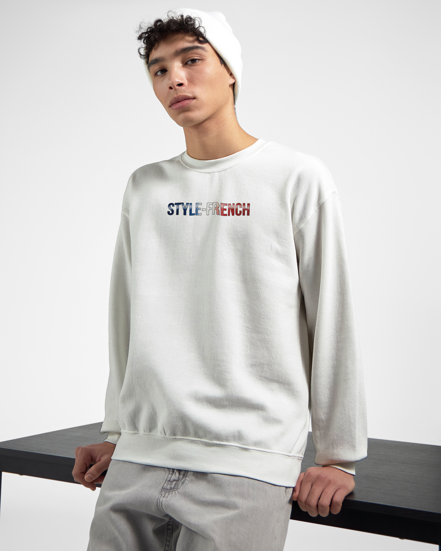Men's French Classic Crewneck Sweatshirt | Gildan® 18000
