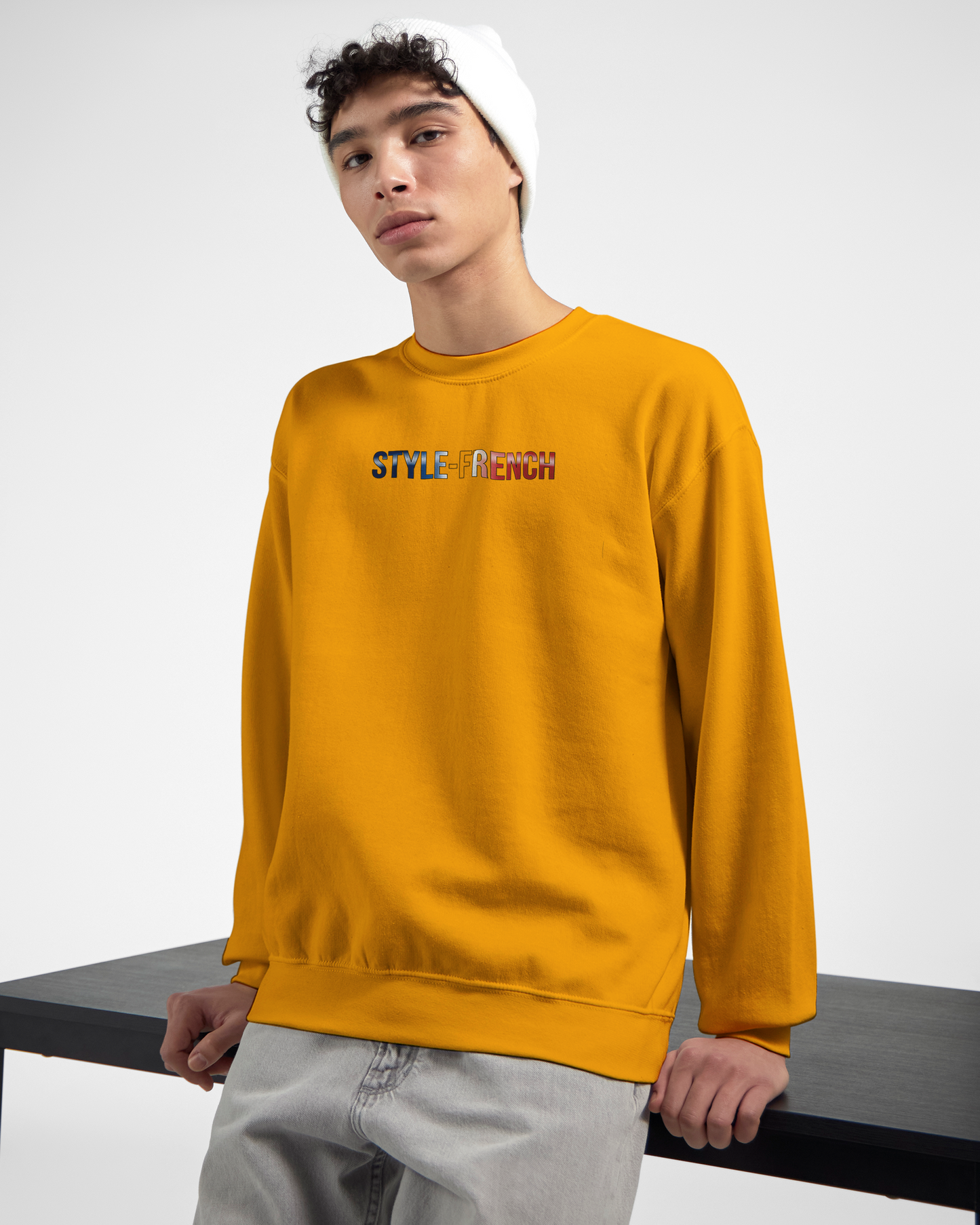 Men's French Classic Crewneck Sweatshirt | Gildan® 18000