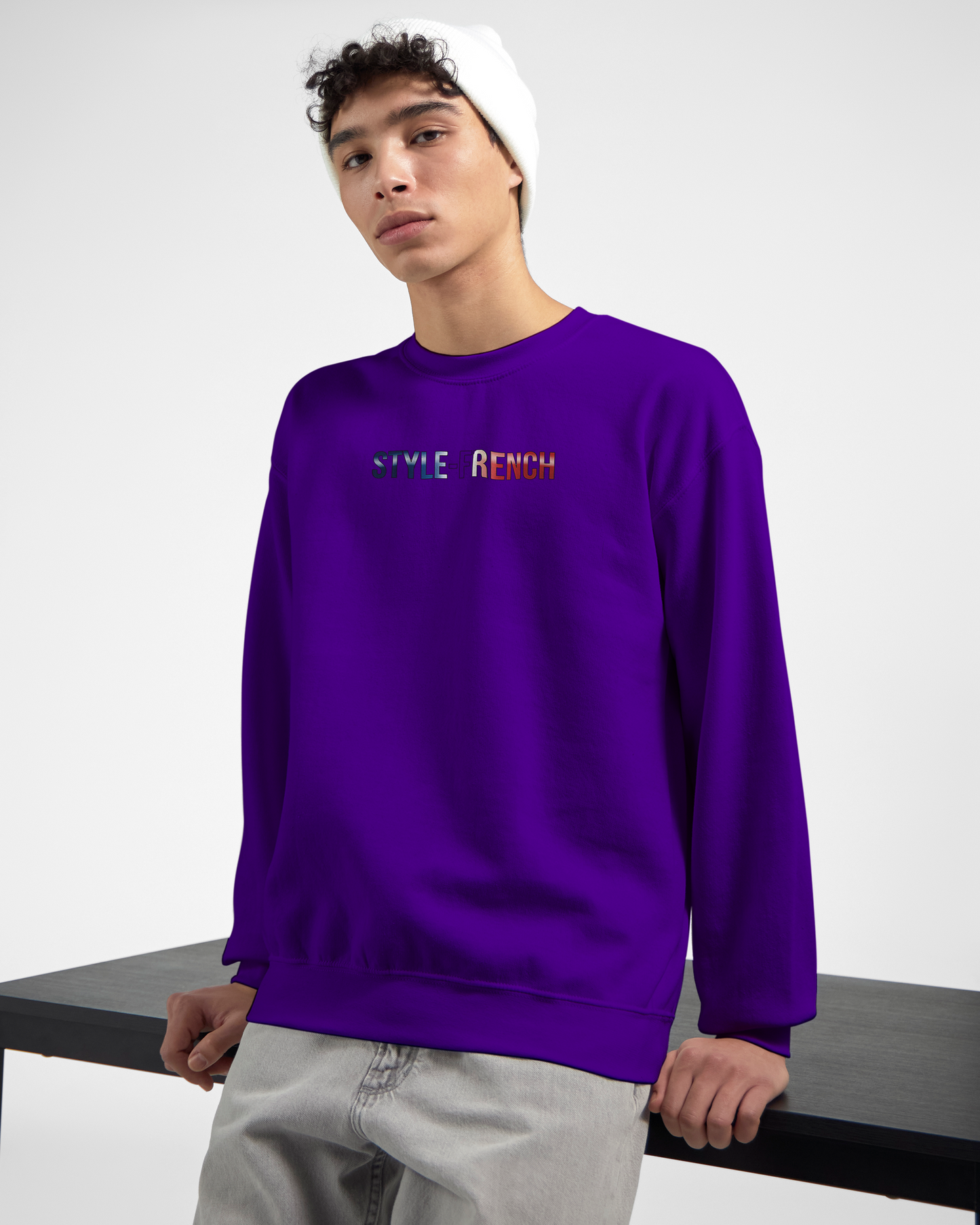 Men's French Classic Crewneck Sweatshirt | Gildan® 18000