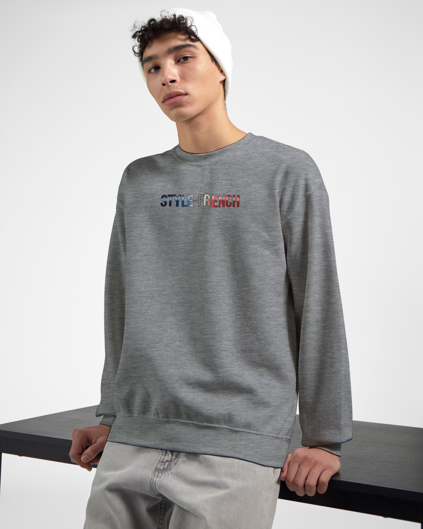 Men's French Classic Crewneck Sweatshirt | Gildan® 18000
