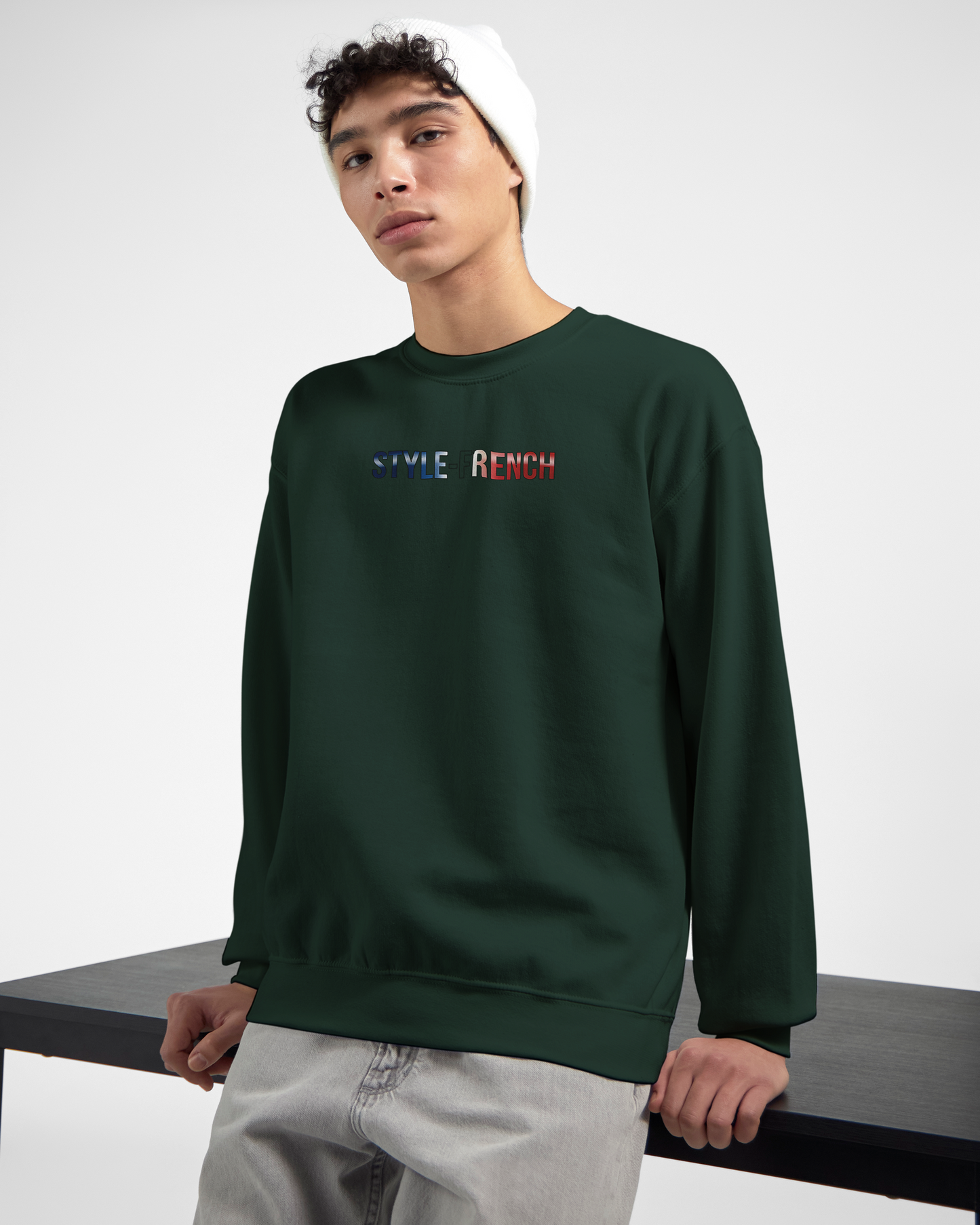 Men's French Classic Crewneck Sweatshirt | Gildan® 18000
