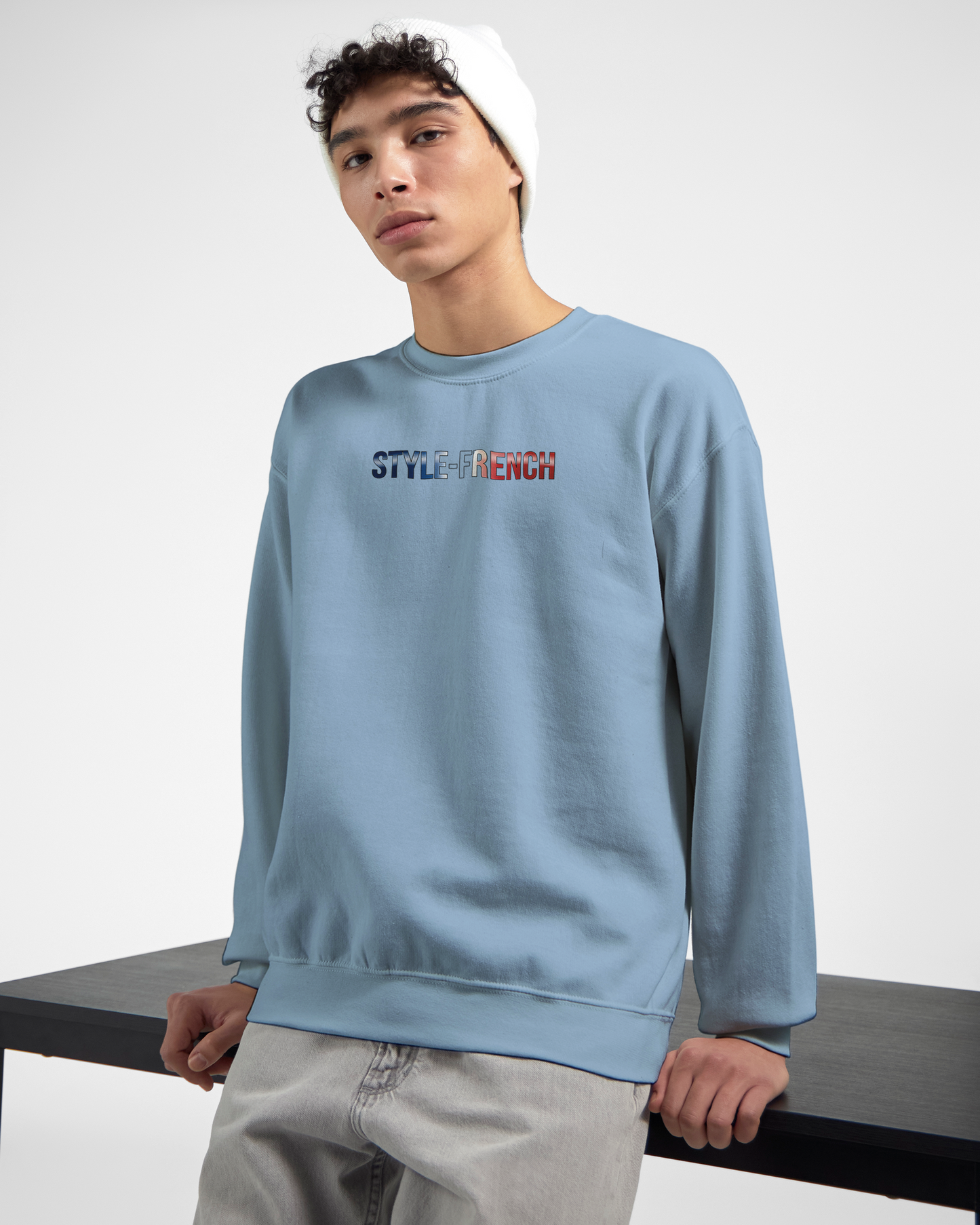 Men's French Classic Crewneck Sweatshirt | Gildan® 18000