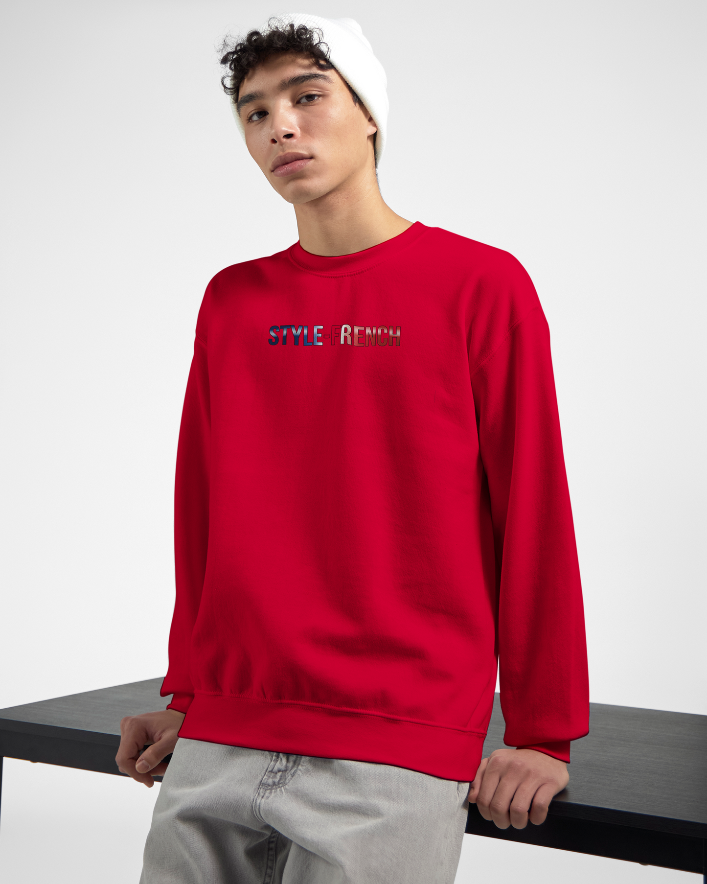 Men's French Classic Crewneck Sweatshirt | Gildan® 18000