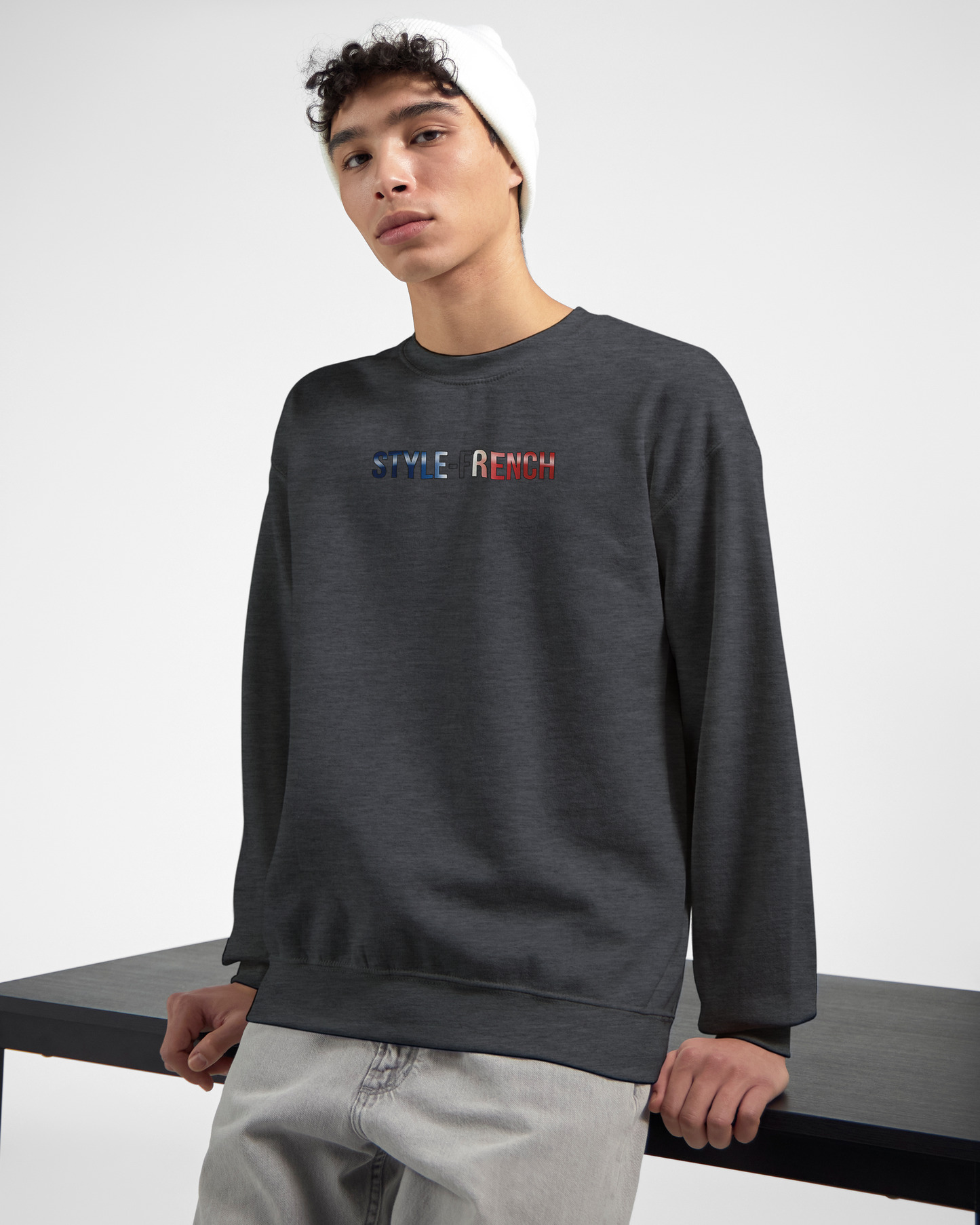 Men's French Classic Crewneck Sweatshirt | Gildan® 18000