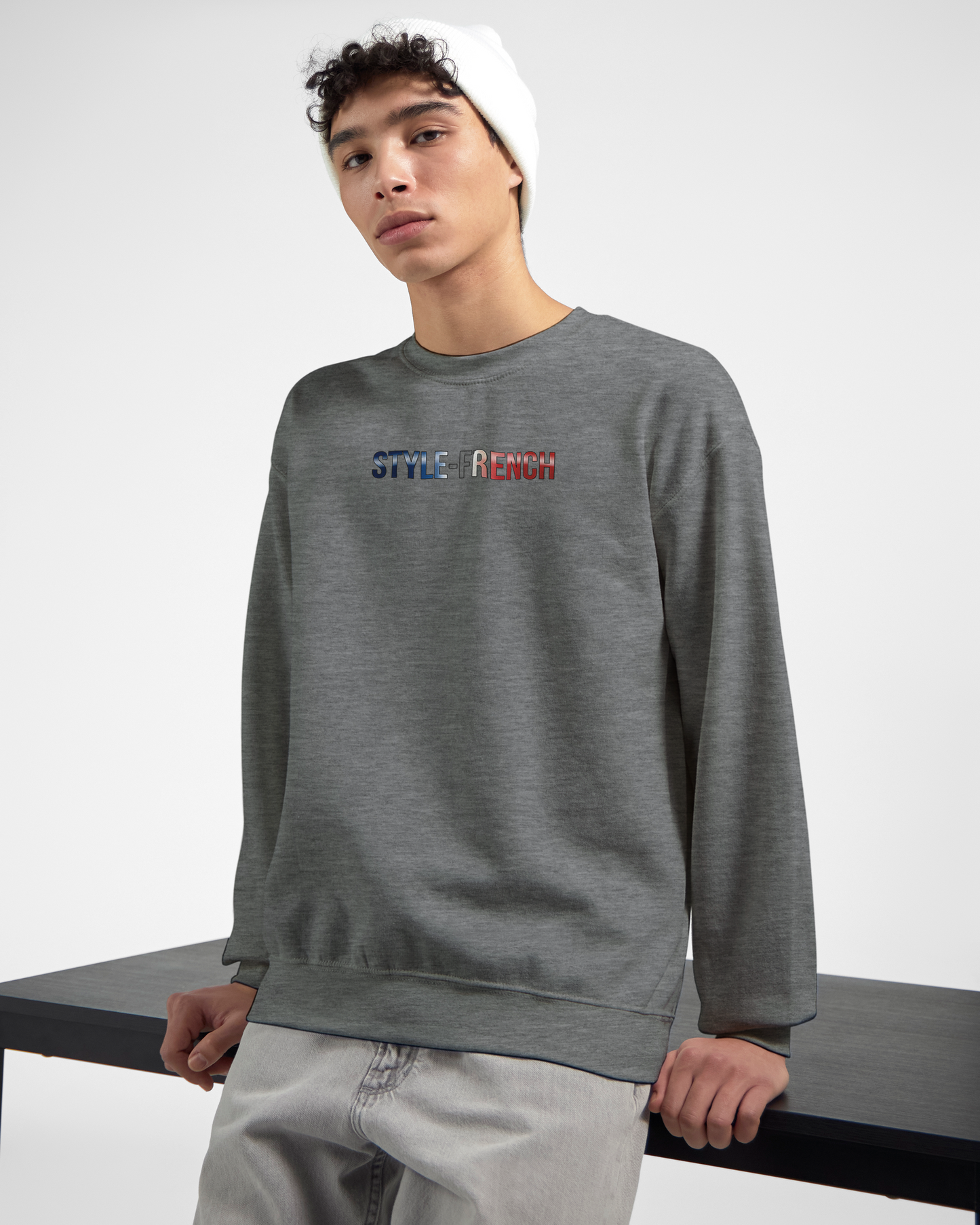 Men's French Classic Crewneck Sweatshirt | Gildan® 18000