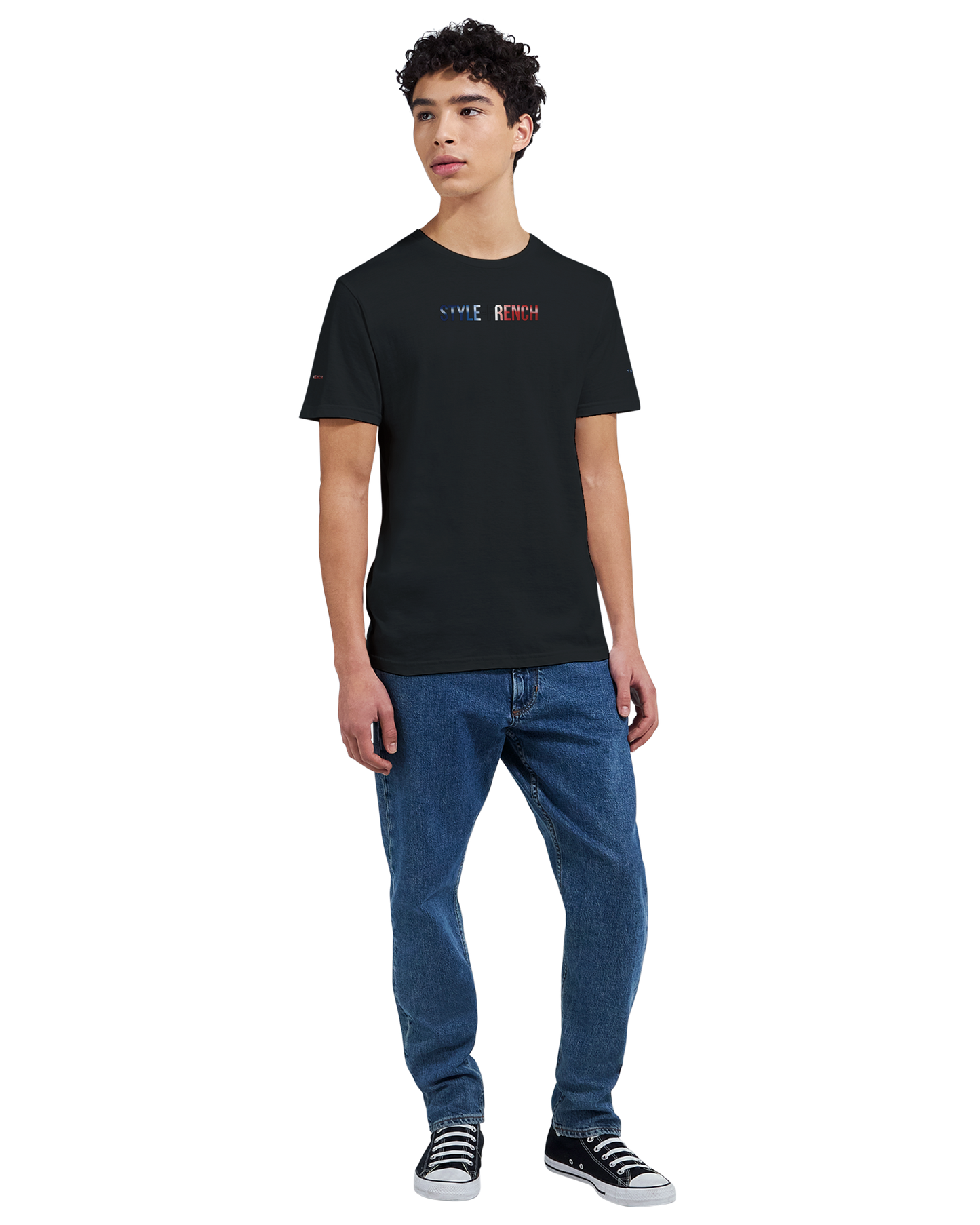 T-Shirt Herren Frankreich stolz klassischer Rundhalsausschnitt | Gildan® 64000
