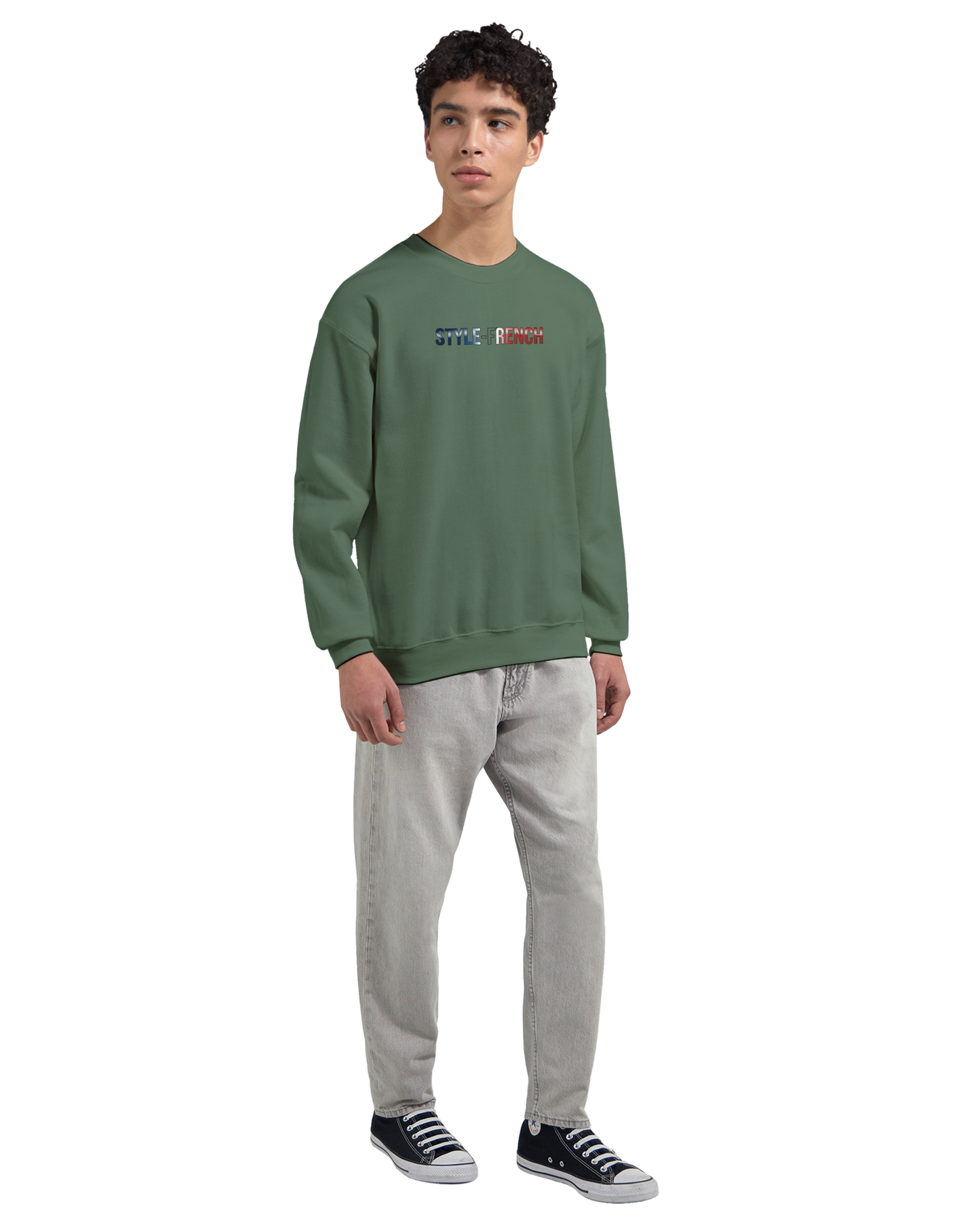 Men's French Classic Crewneck Sweatshirt | Gildan® 18000
