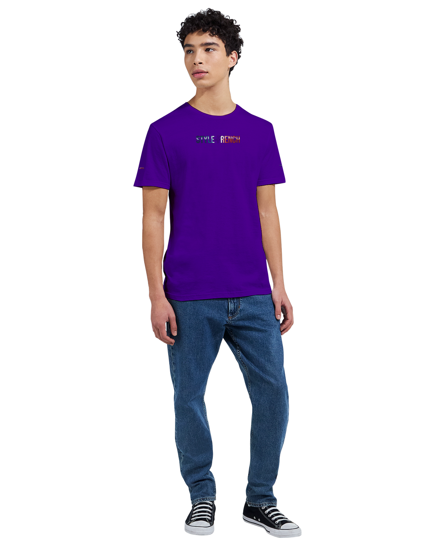 T-Shirt Herren Frankreich stolz klassischer Rundhalsausschnitt | Gildan® 64000