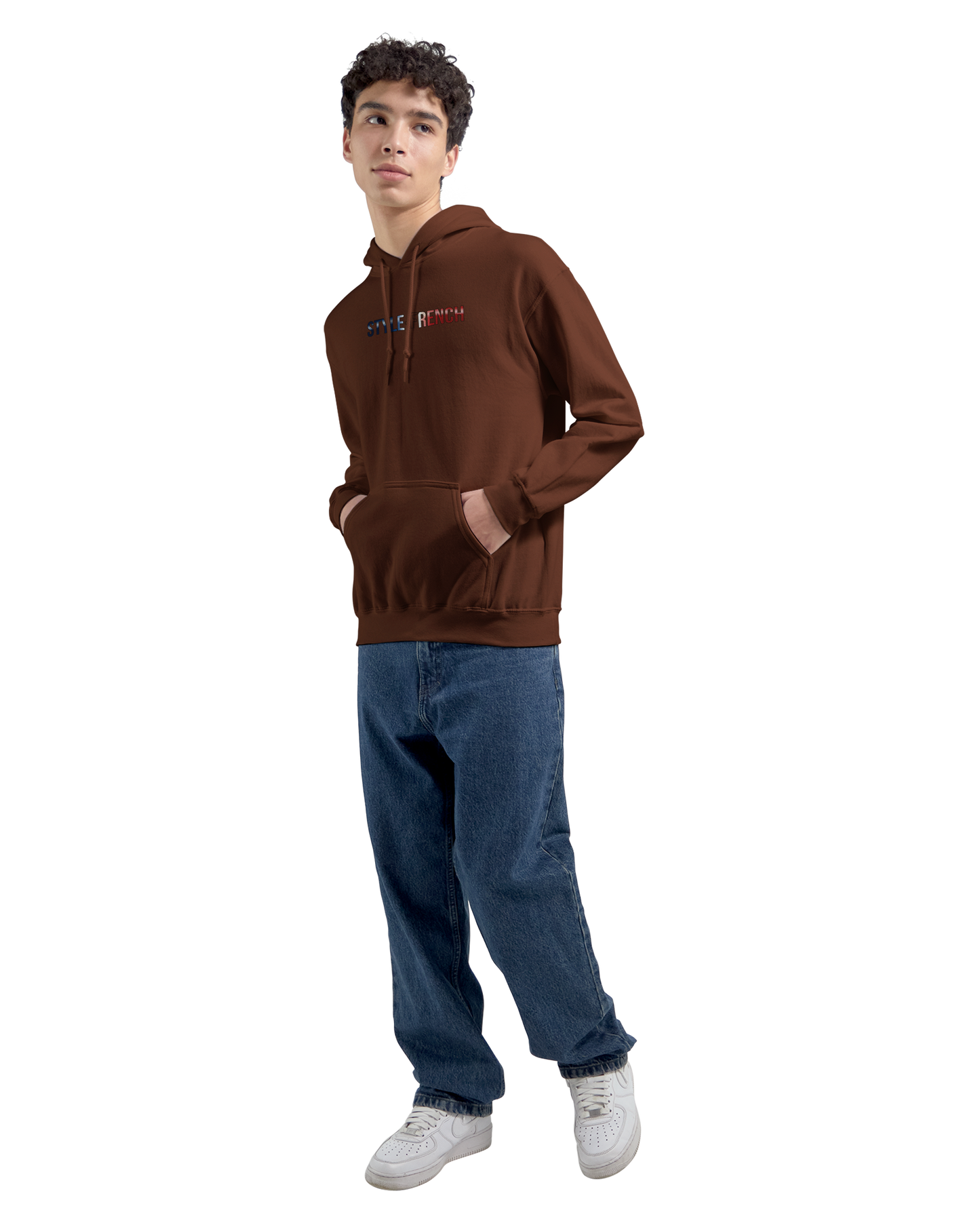 Gildan SF500 Adult New Aquitaine Medium Fleece Hoodie
