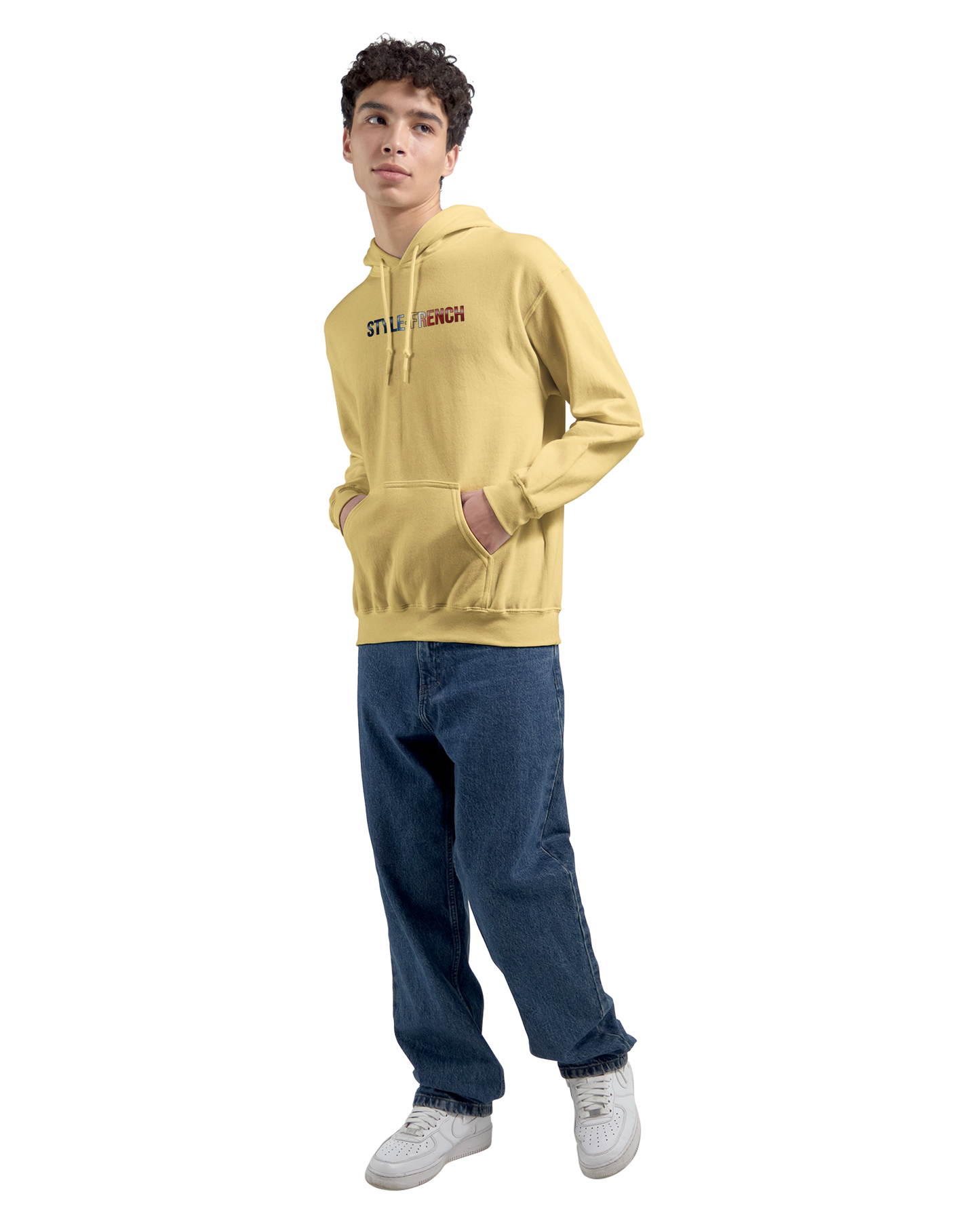 Gildan SF500 Adult New Aquitaine Medium Fleece Hoodie