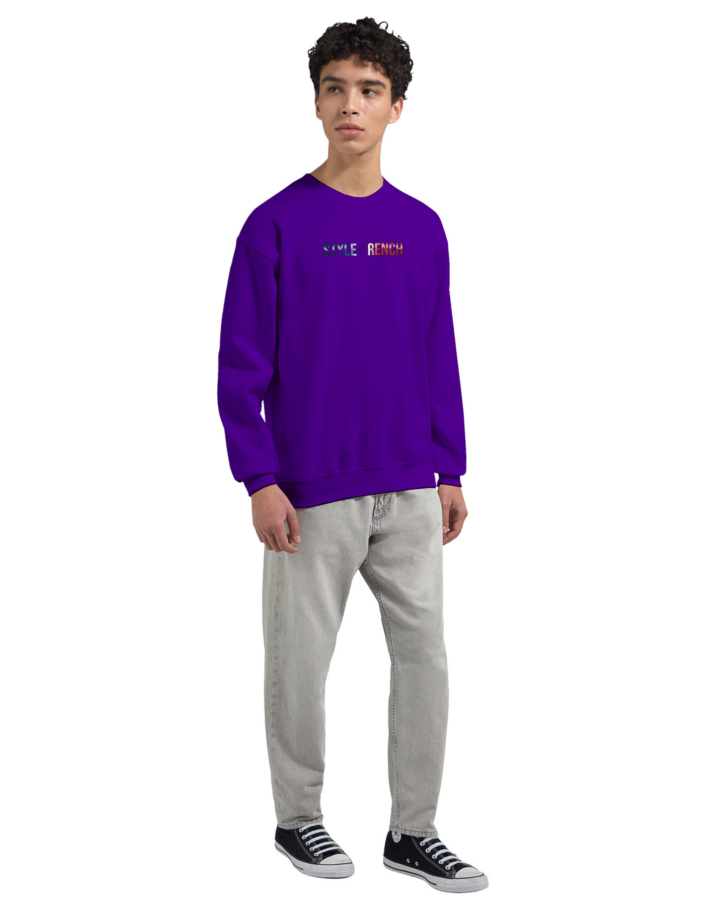 Men's French Classic Crewneck Sweatshirt | Gildan® 18000