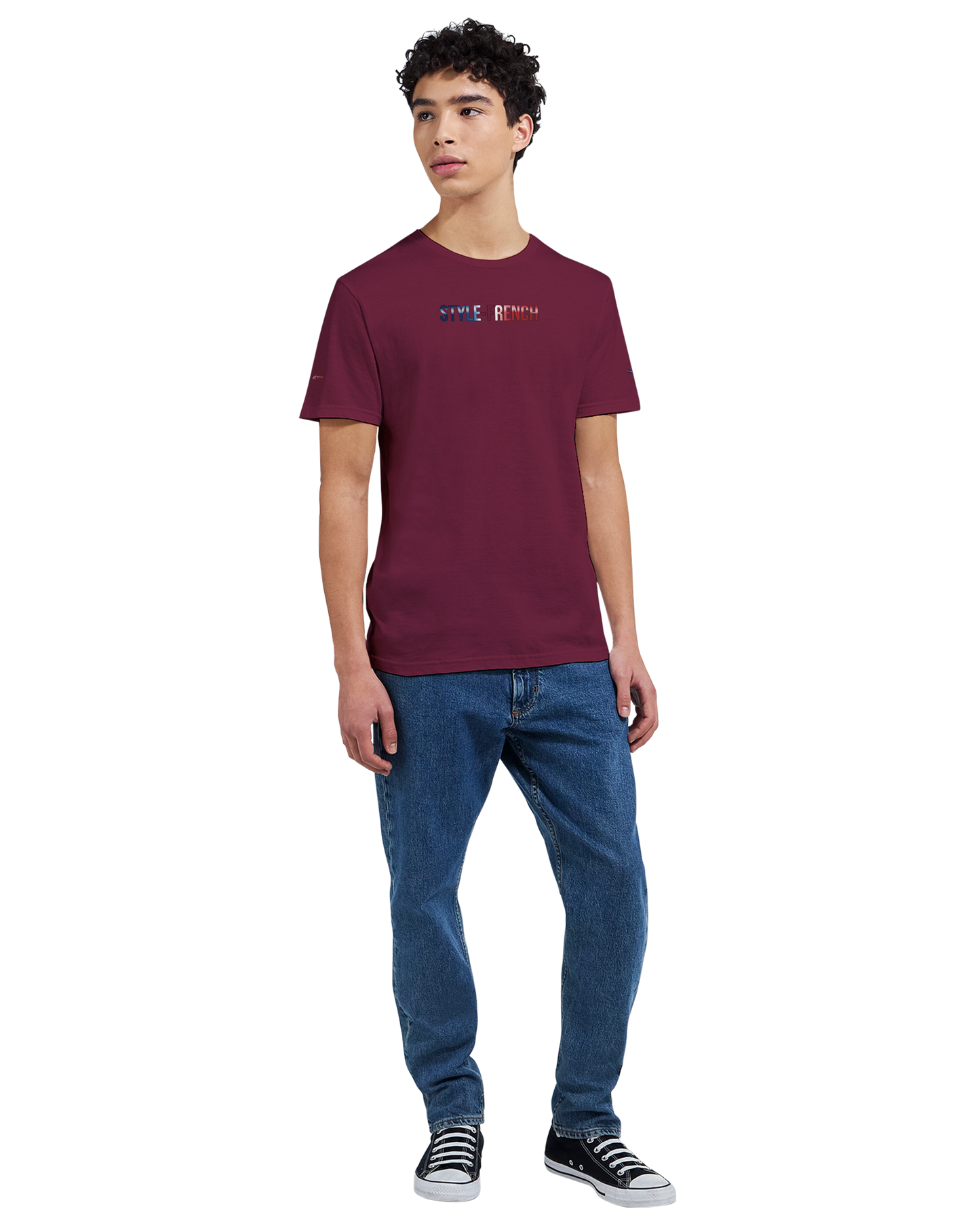 T-Shirt Herren Frankreich stolz klassischer Rundhalsausschnitt | Gildan® 64000