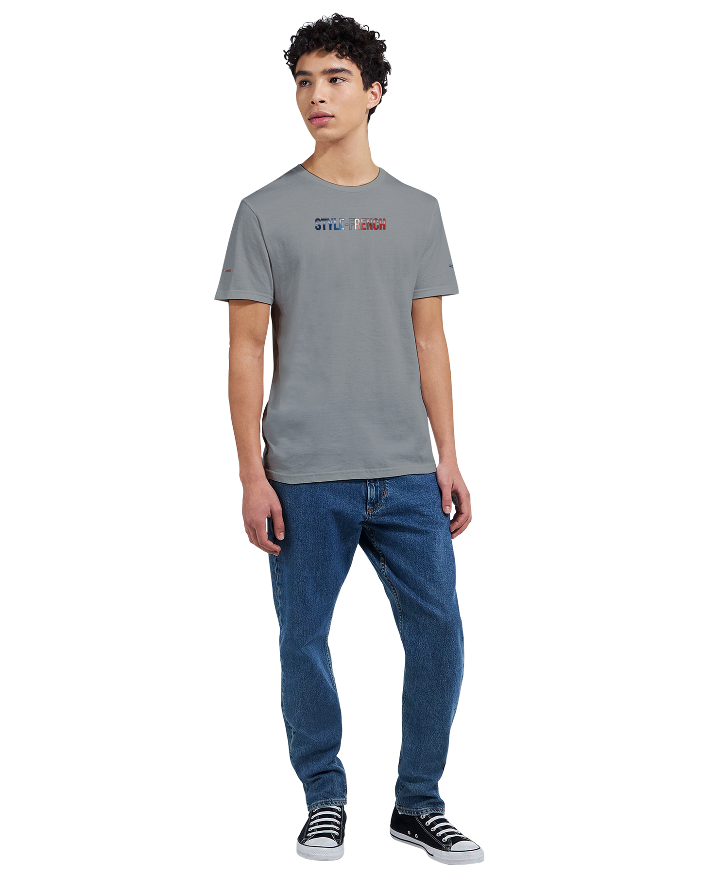 T-Shirt Herren Frankreich stolz klassischer Rundhalsausschnitt | Gildan® 64000