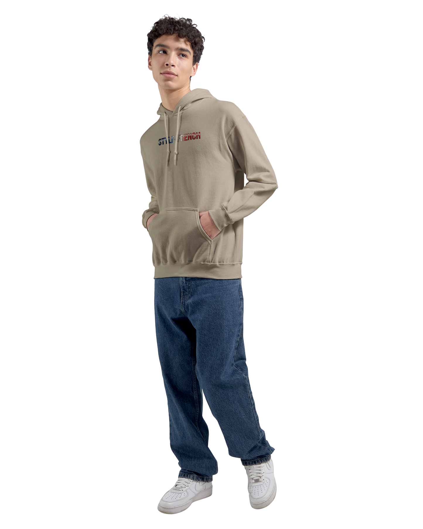Gildan SF500 Adult New Aquitaine Medium Fleece Hoodie