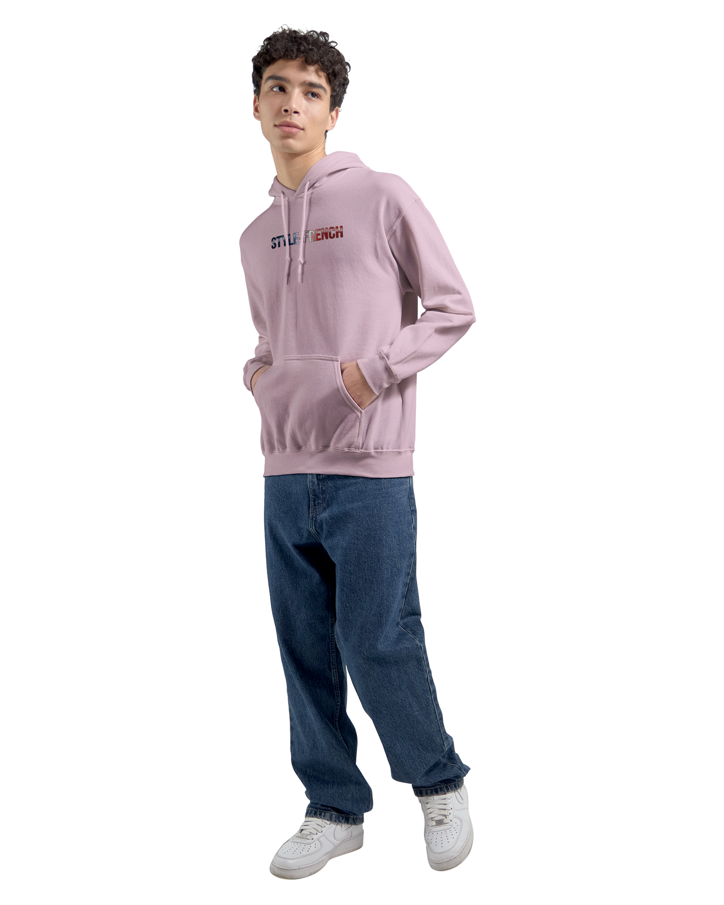 Gildan SF500 Adult New Aquitaine Medium Fleece Hoodie