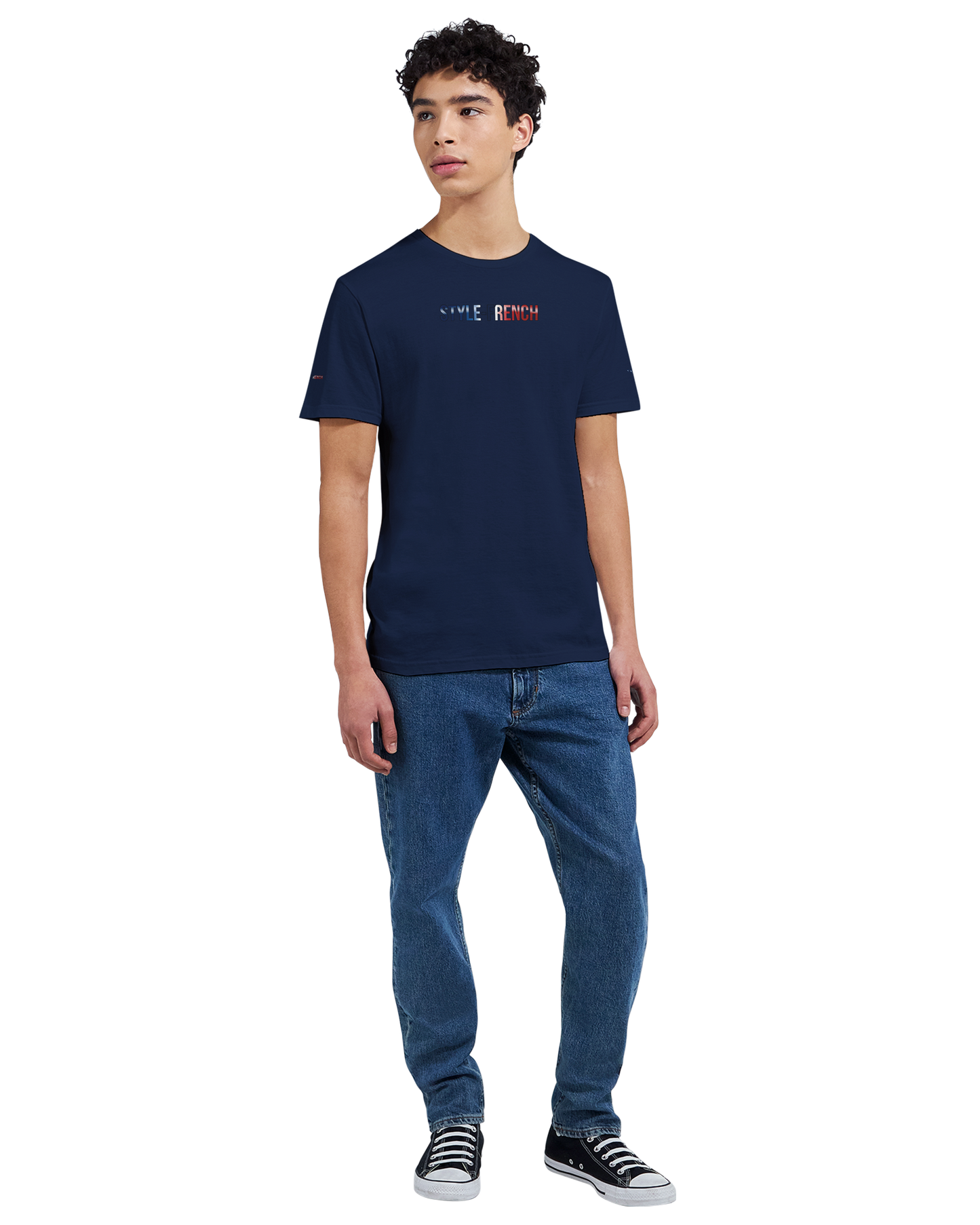 T-Shirt Herren Frankreich stolz klassischer Rundhalsausschnitt | Gildan® 64000
