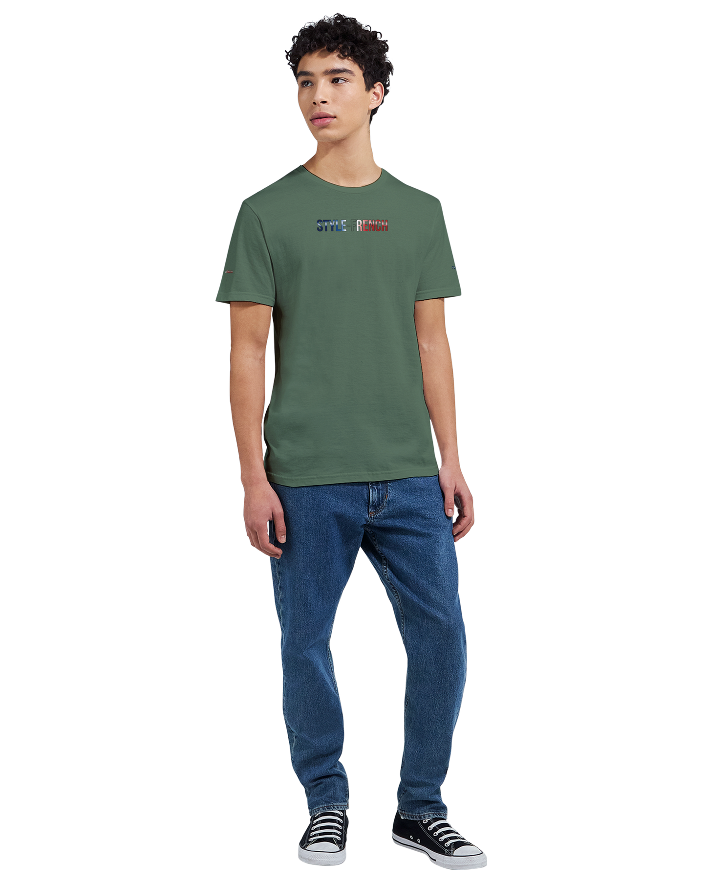 T-Shirt Herren Frankreich stolz klassischer Rundhalsausschnitt | Gildan® 64000