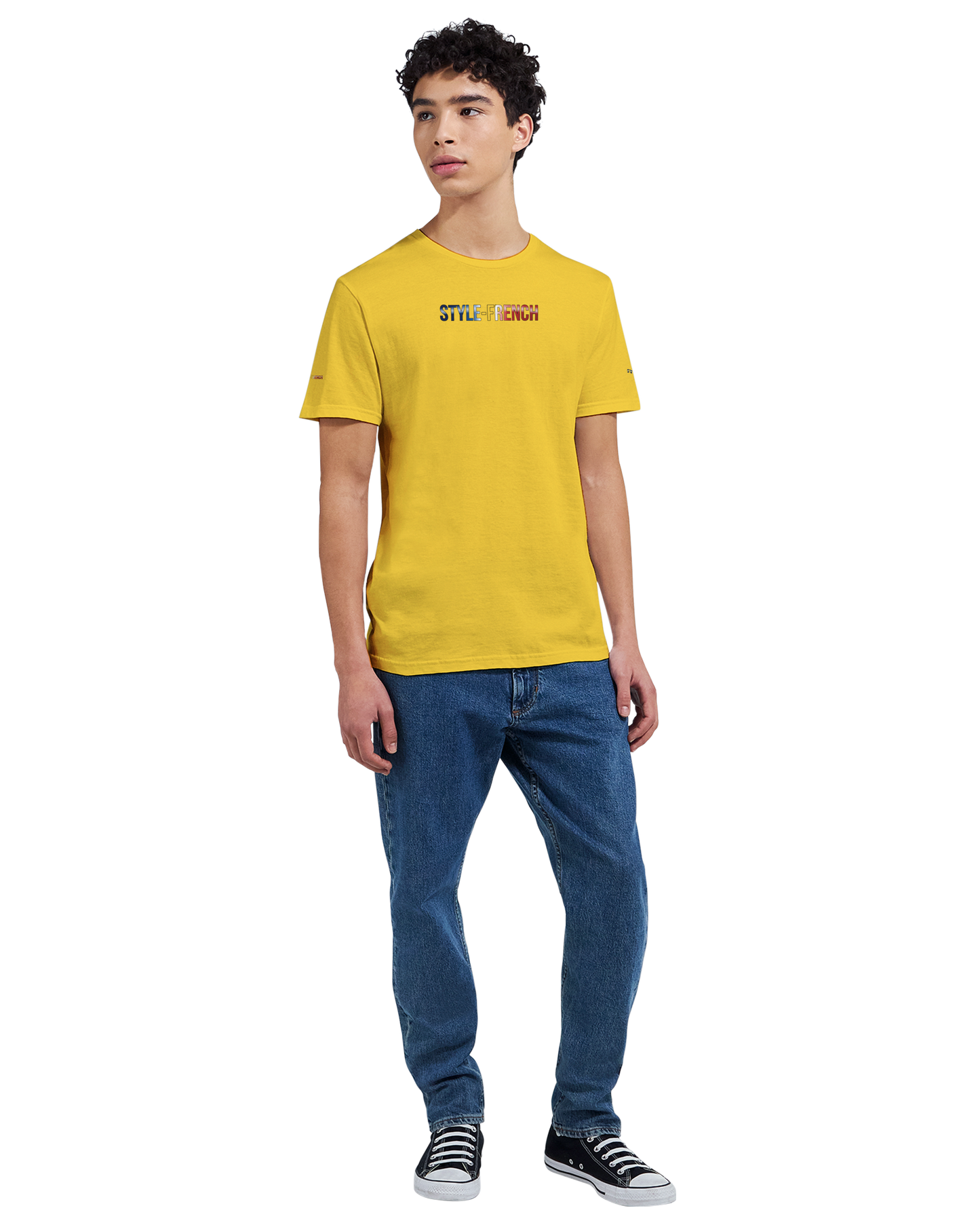 T-Shirt Herren Frankreich stolz klassischer Rundhalsausschnitt | Gildan® 64000