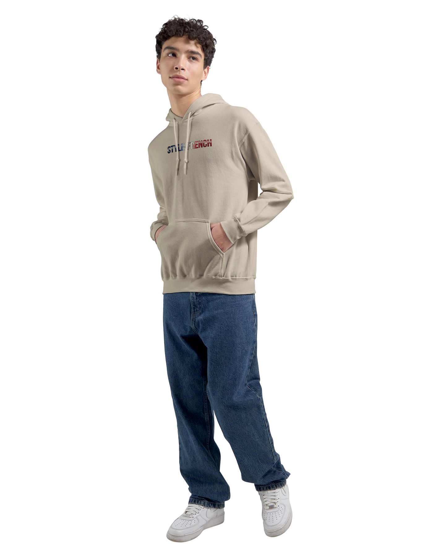 Gildan SF500 Adult New Aquitaine Medium Fleece Hoodie