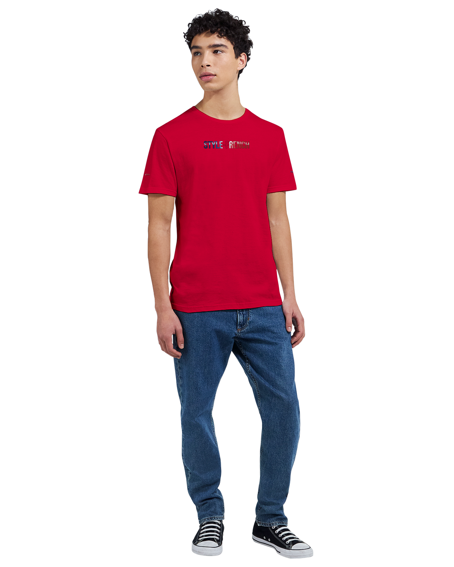 T-Shirt Herren Frankreich stolz klassischer Rundhalsausschnitt | Gildan® 64000