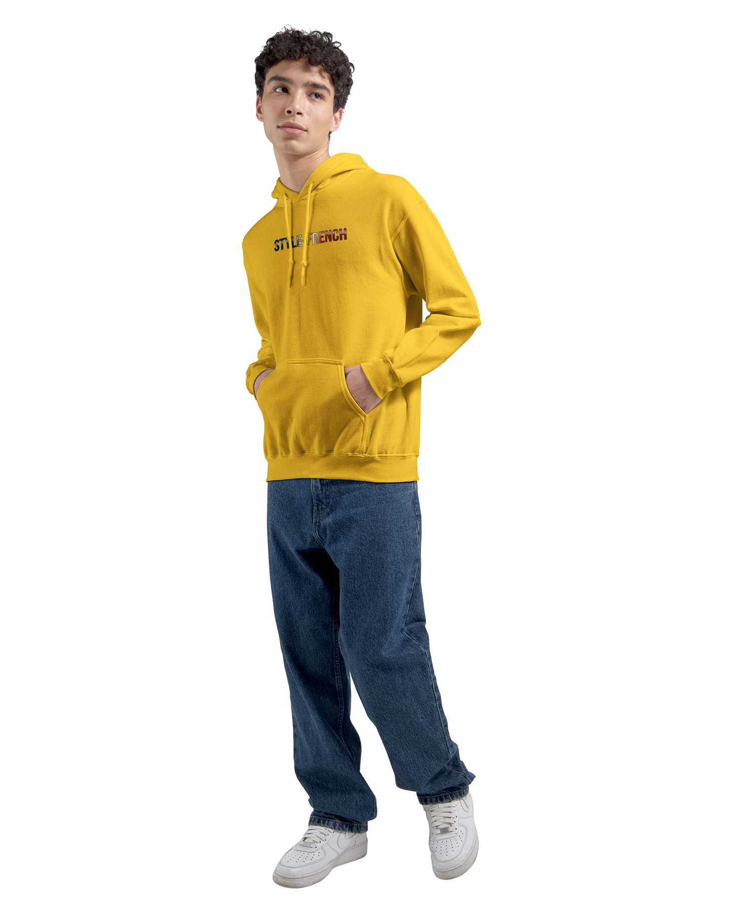 Gildan SF500 Adult New Aquitaine Medium Fleece Hoodie